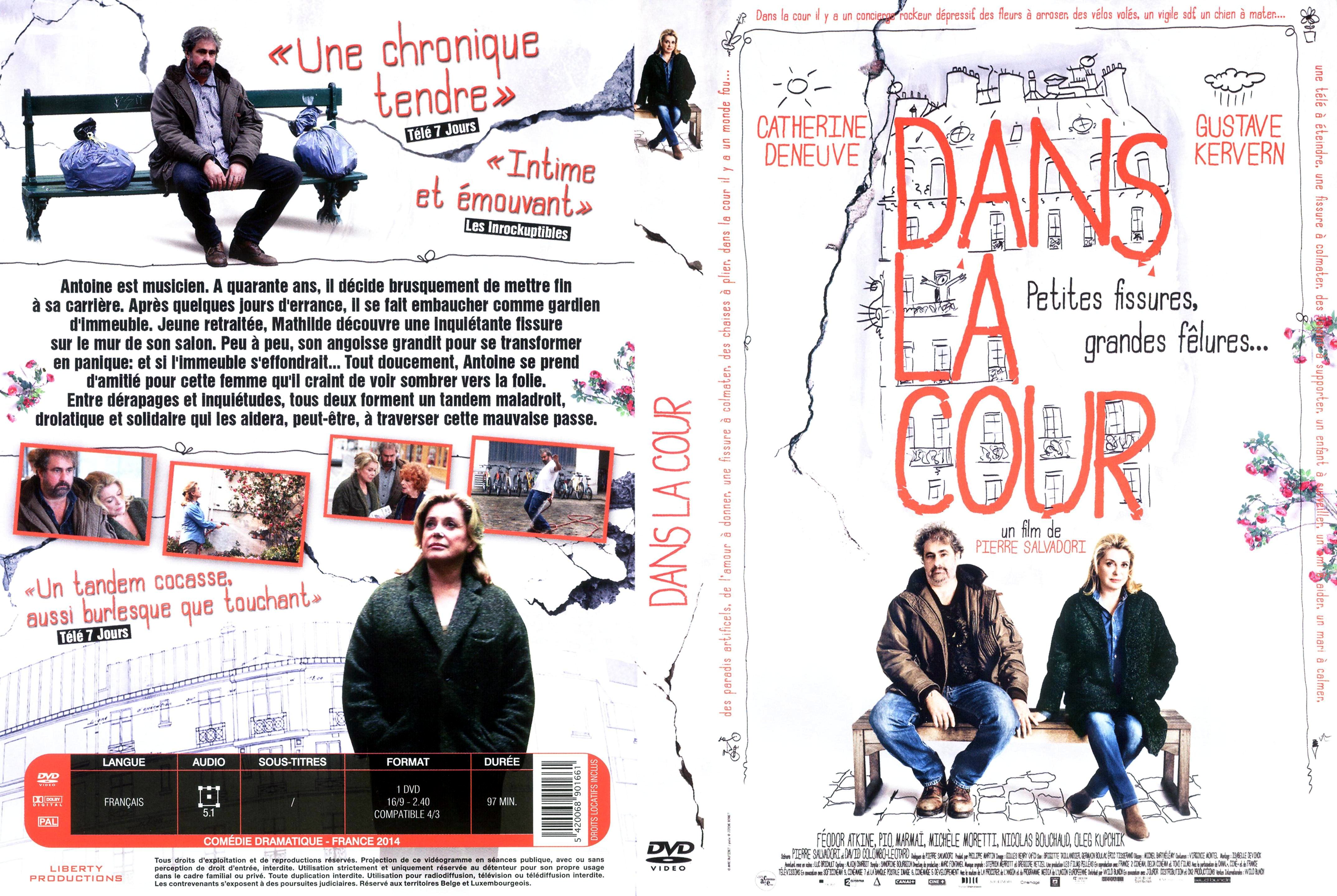 Jaquette DVD Dans la cour