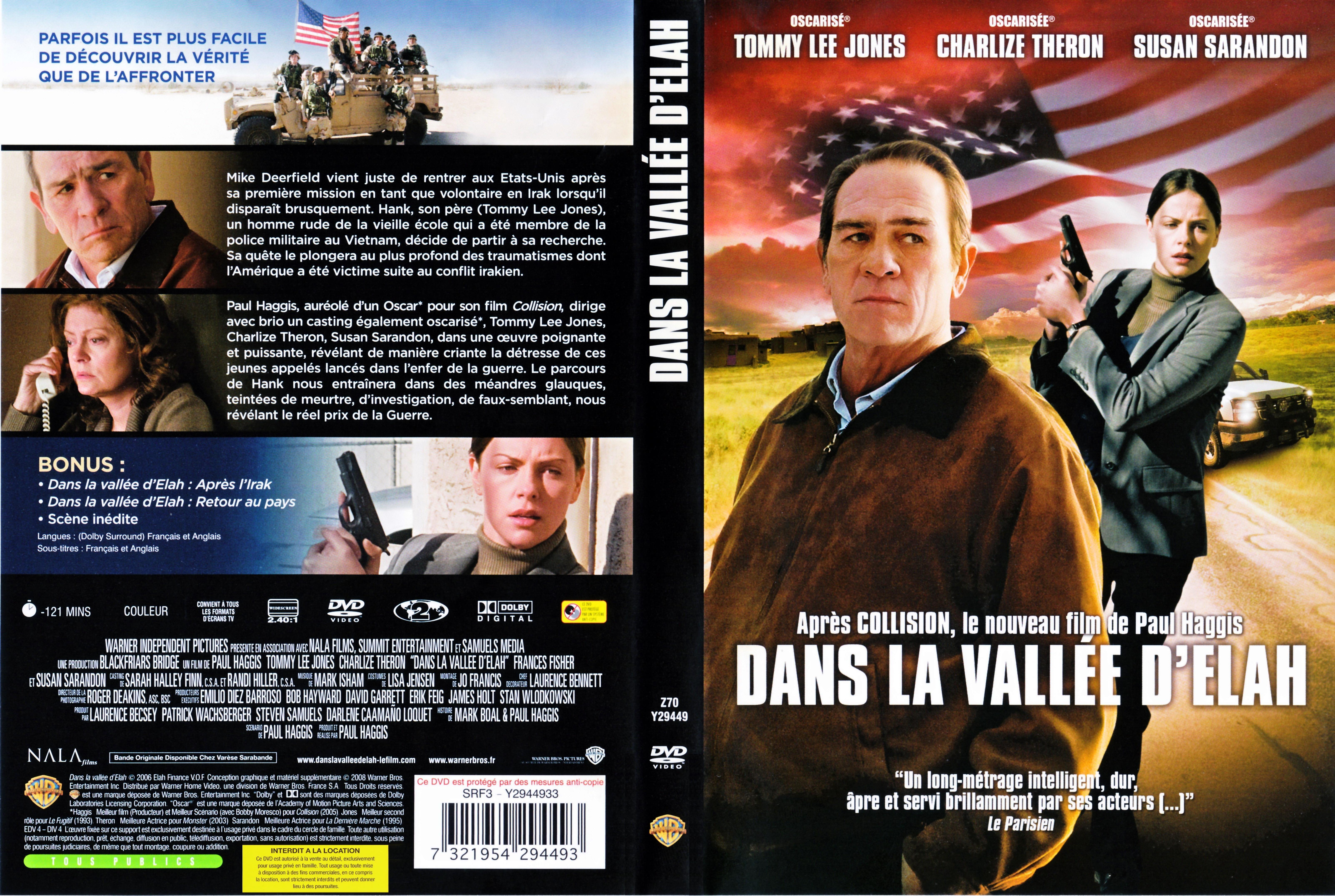 Jaquette DVD Dans la valle d