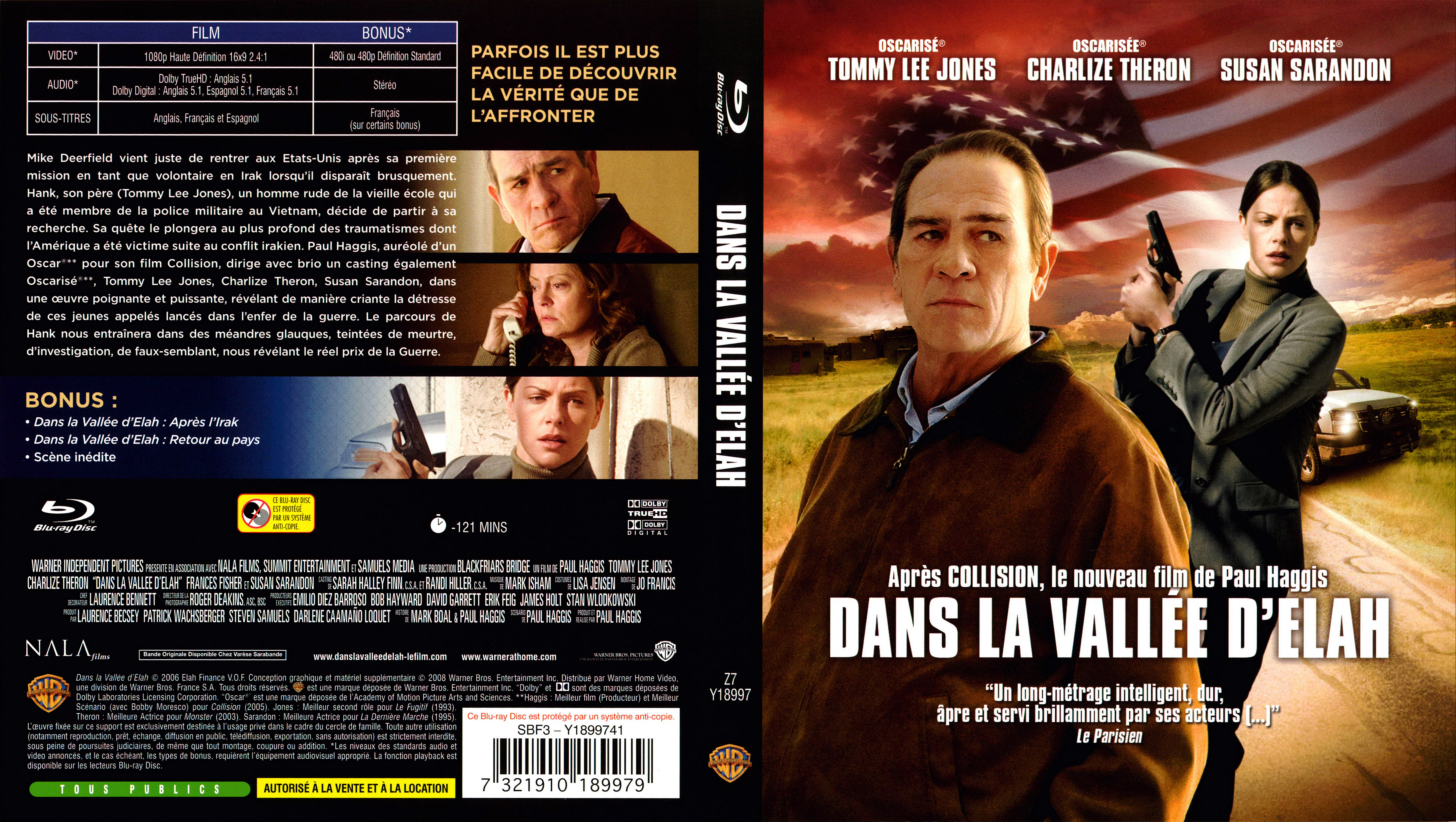 Jaquette DVD Dans la valle d