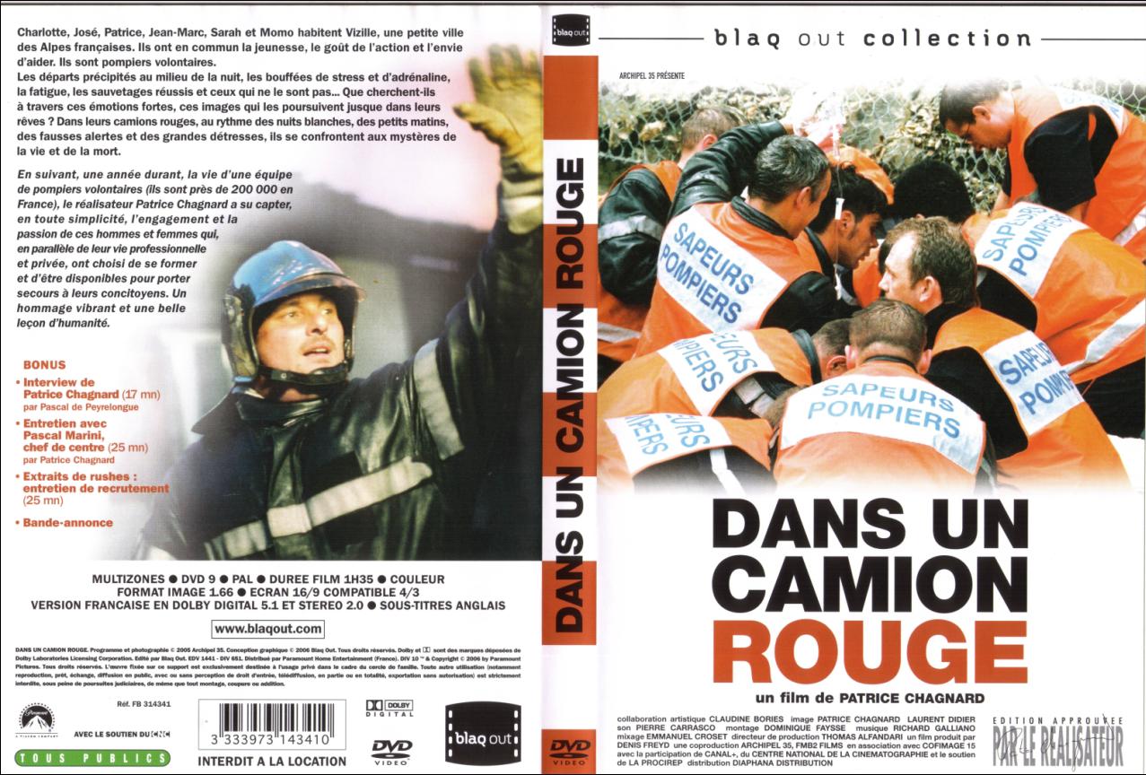 Jaquette DVD Dans un camion rouge