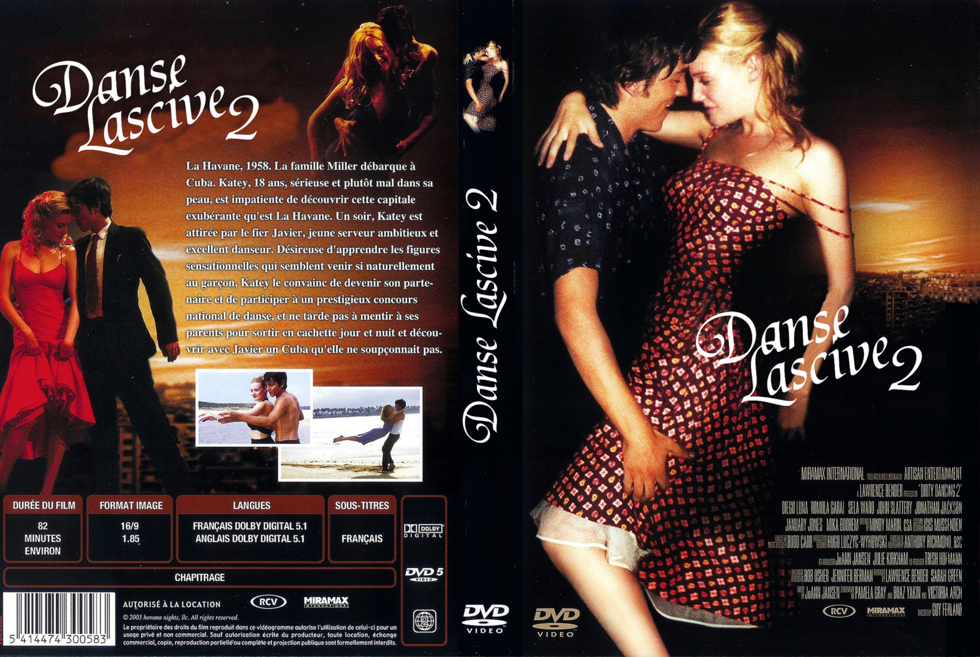 Jaquette DVD Danse Lascive 2