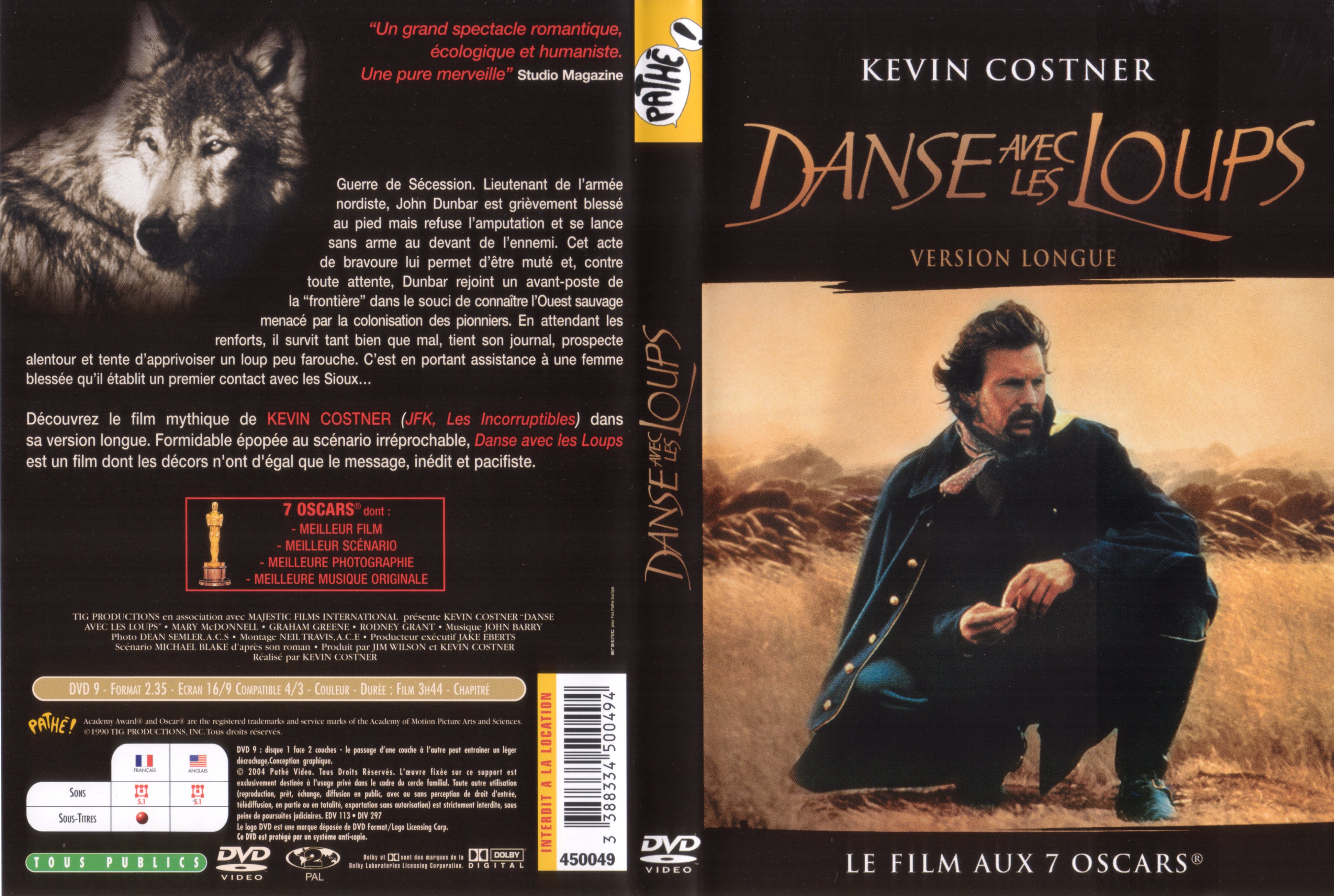 DVD Danse Avec Les Loups - Edition Prestige