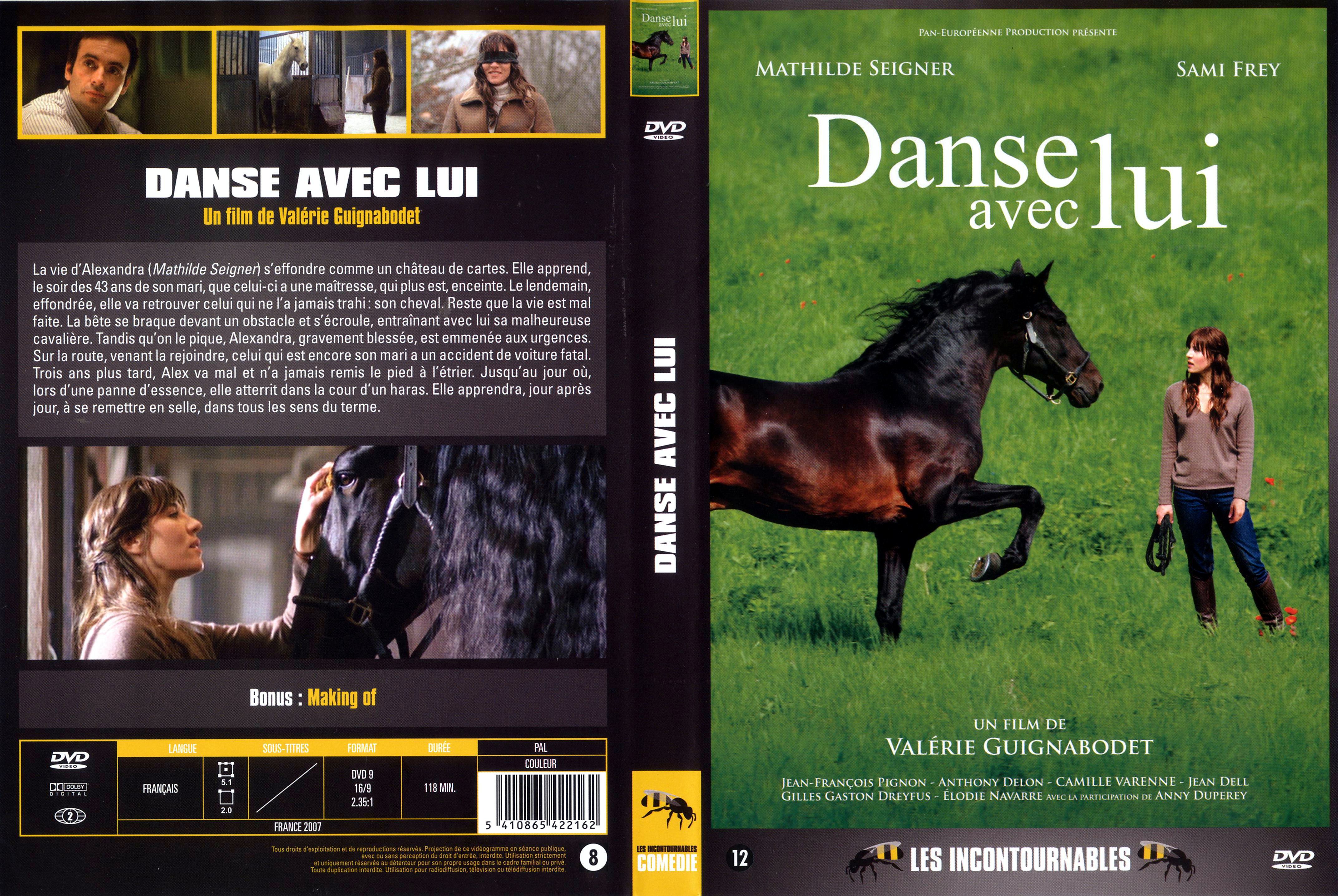 Jaquette DVD de Danse avec les loups v2 - Cinéma Passion