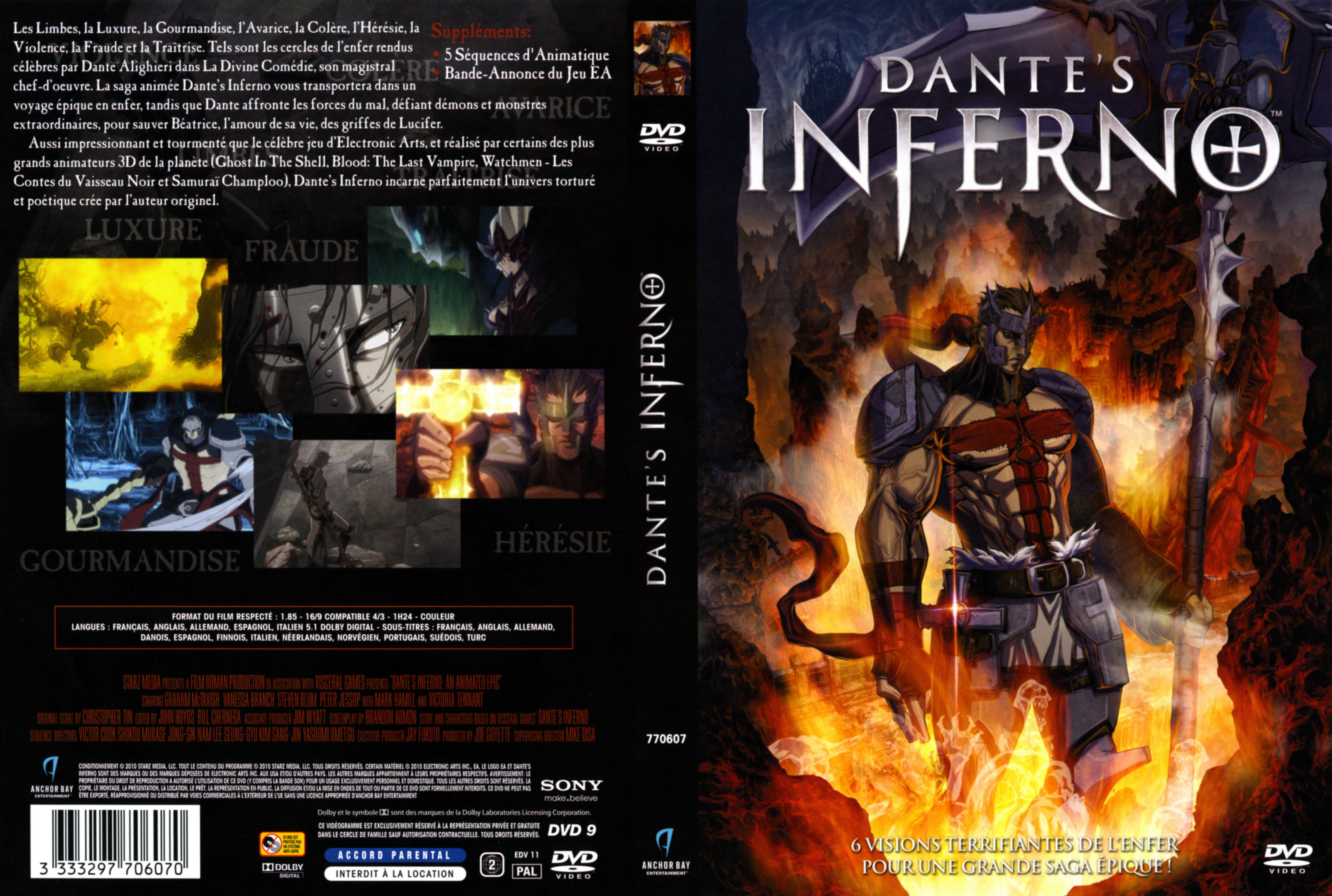 Jaquette DVD Dante