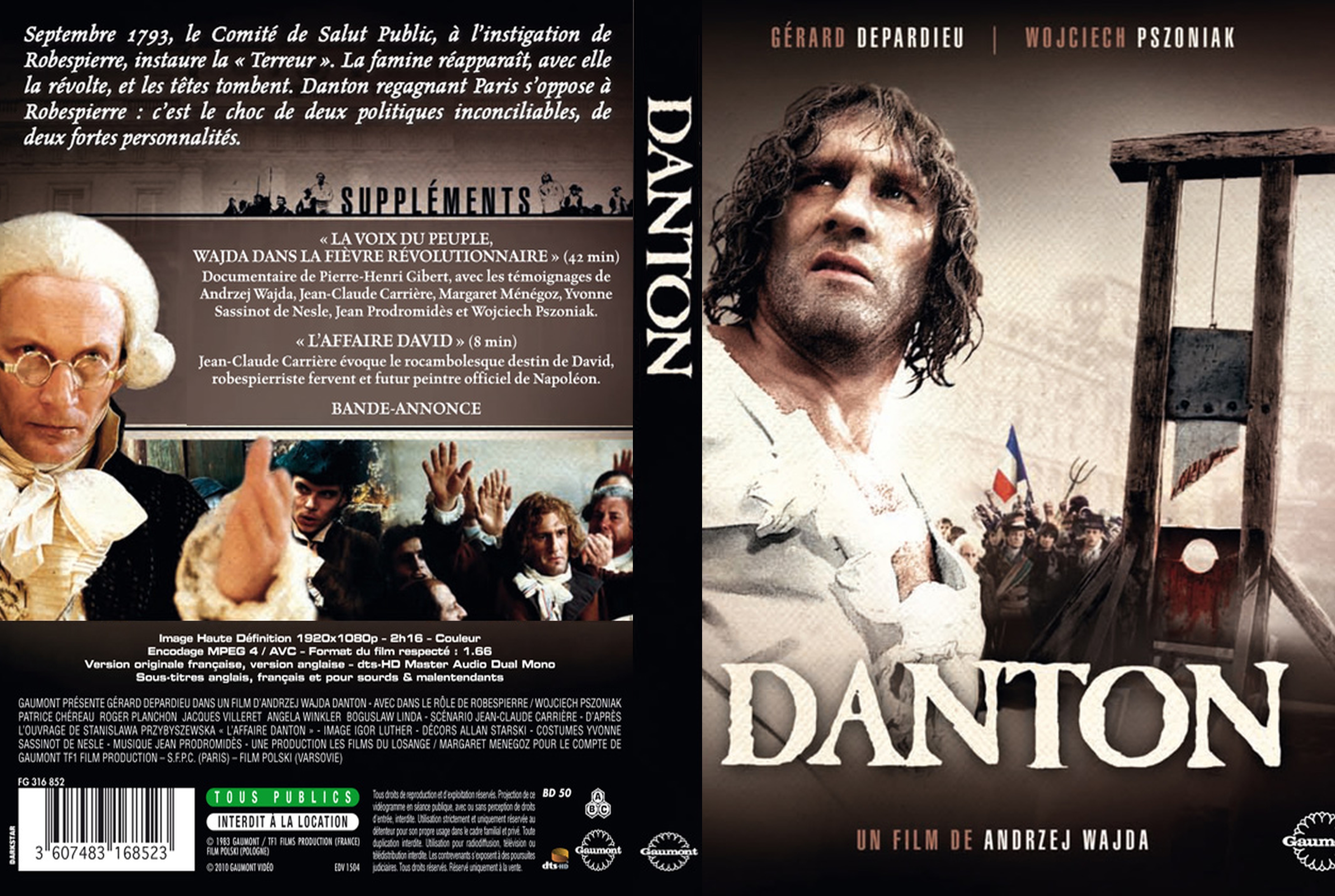 Jaquette DVD Danton
