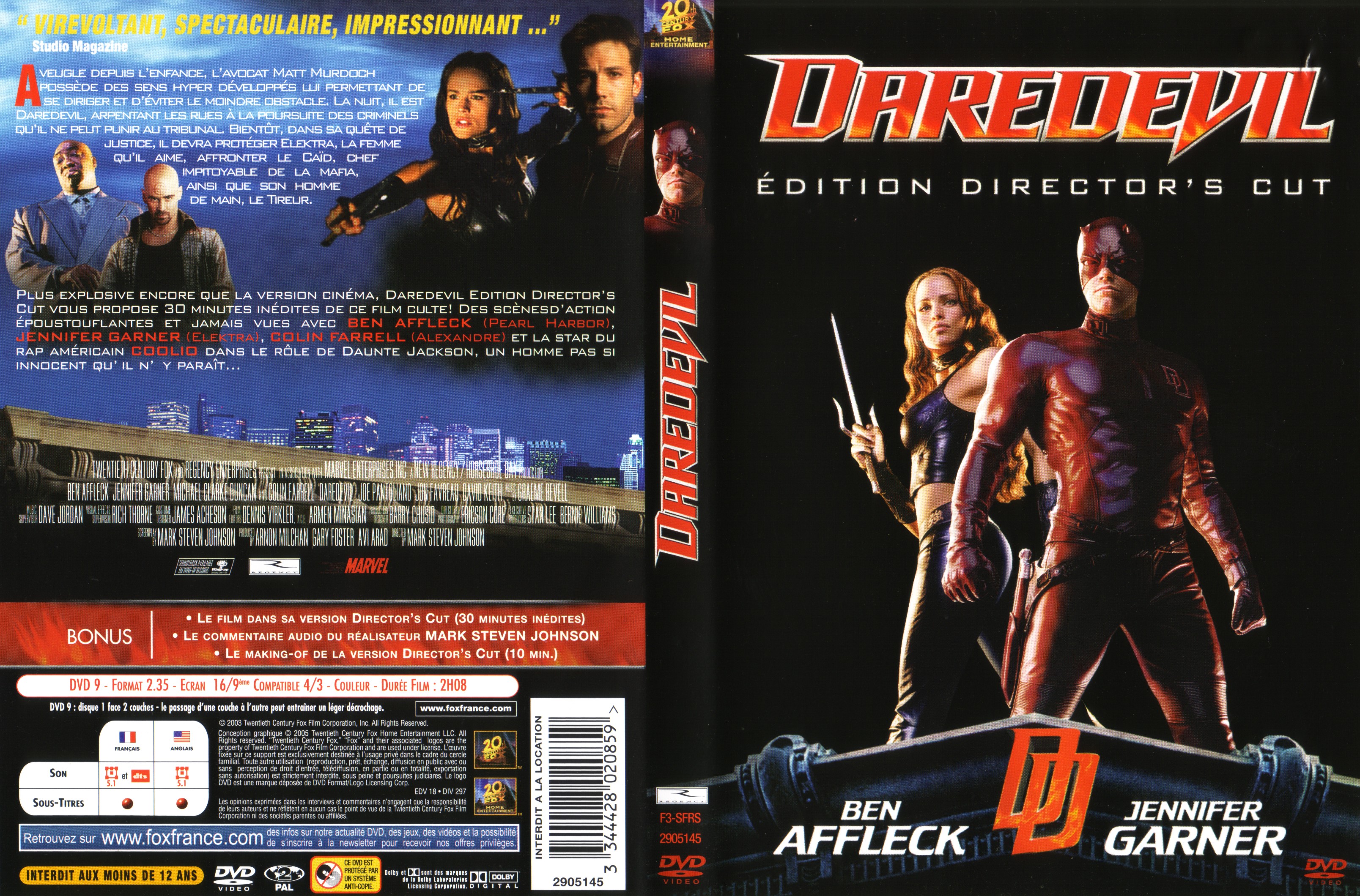 Jaquette DVD Daredevil