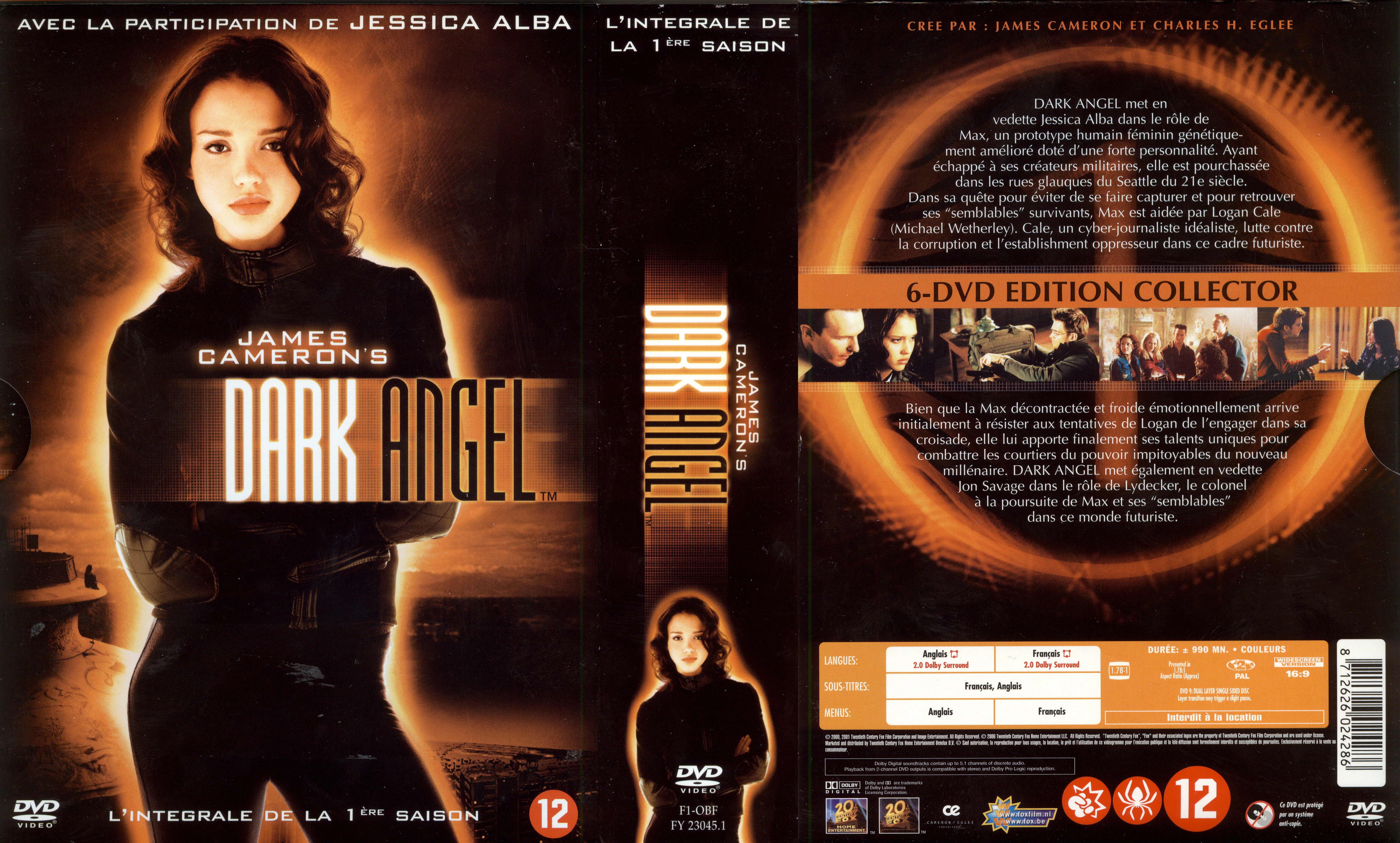 Jaquette DVD Dark Angel Saison 1 COFFRET