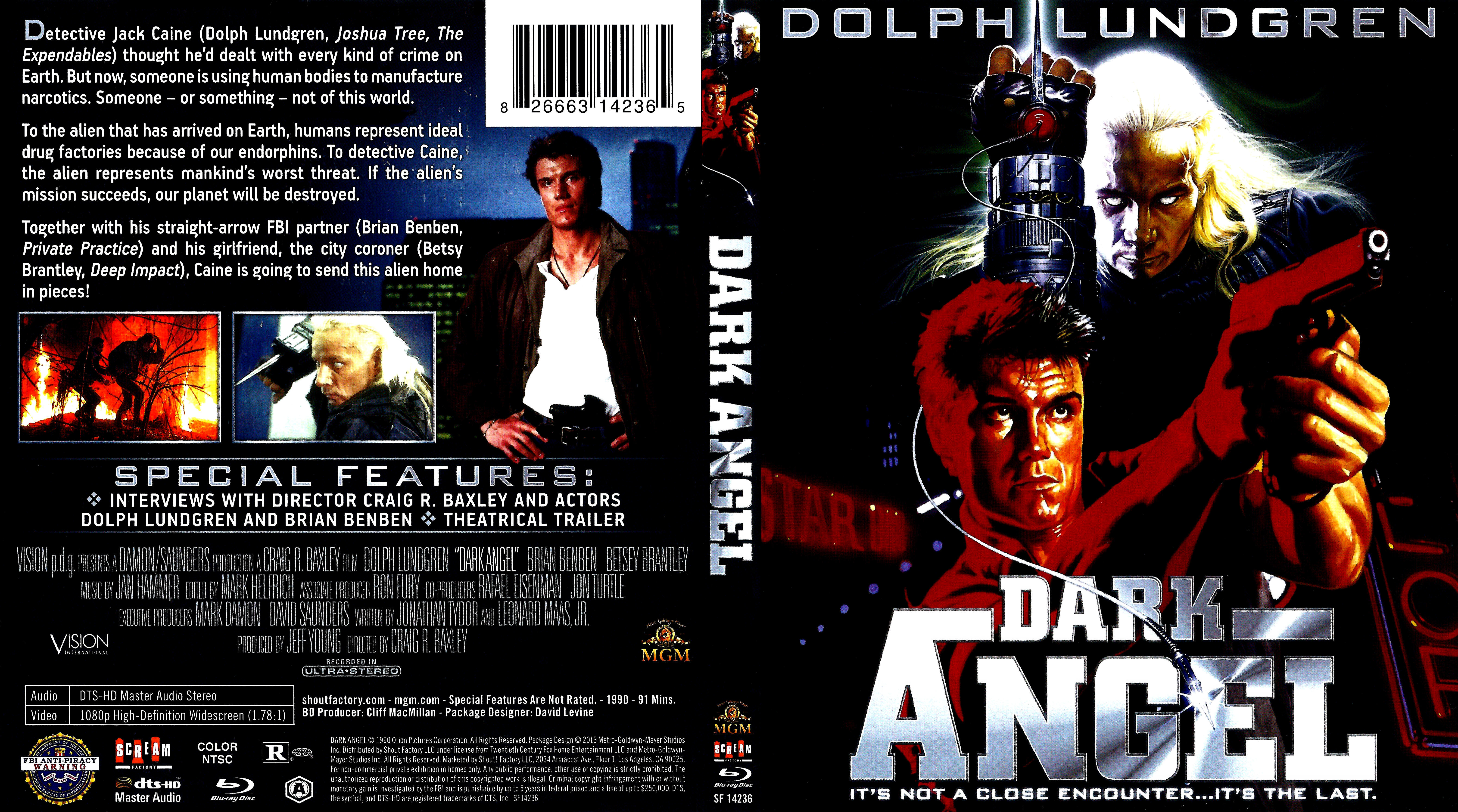 Jaquette DVD Dark Angel Zone 1 (BLU-RAY)