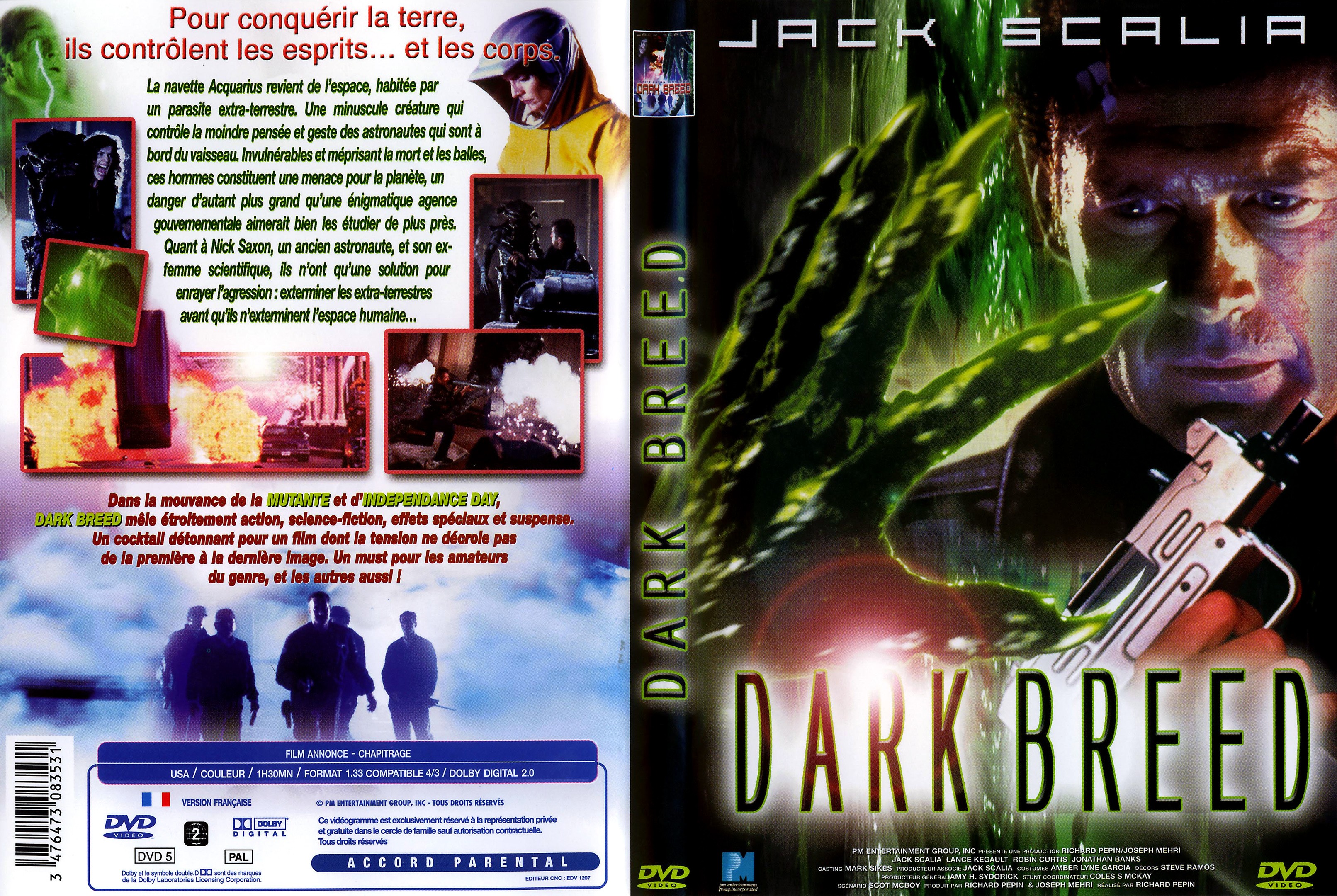 Jaquette DVD Dark Breed