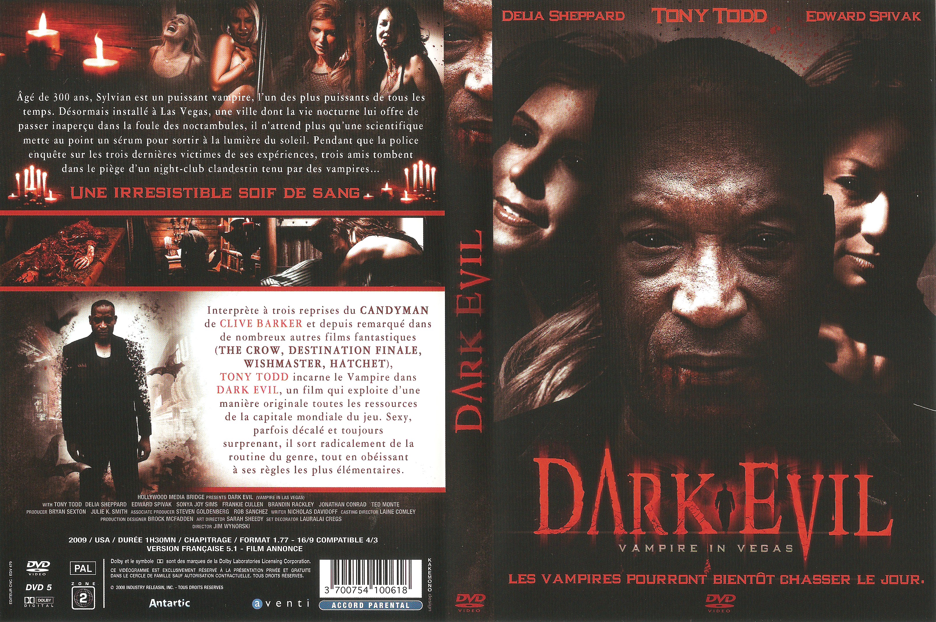 Jaquette DVD Dark Evil - Vampire in Vegas
