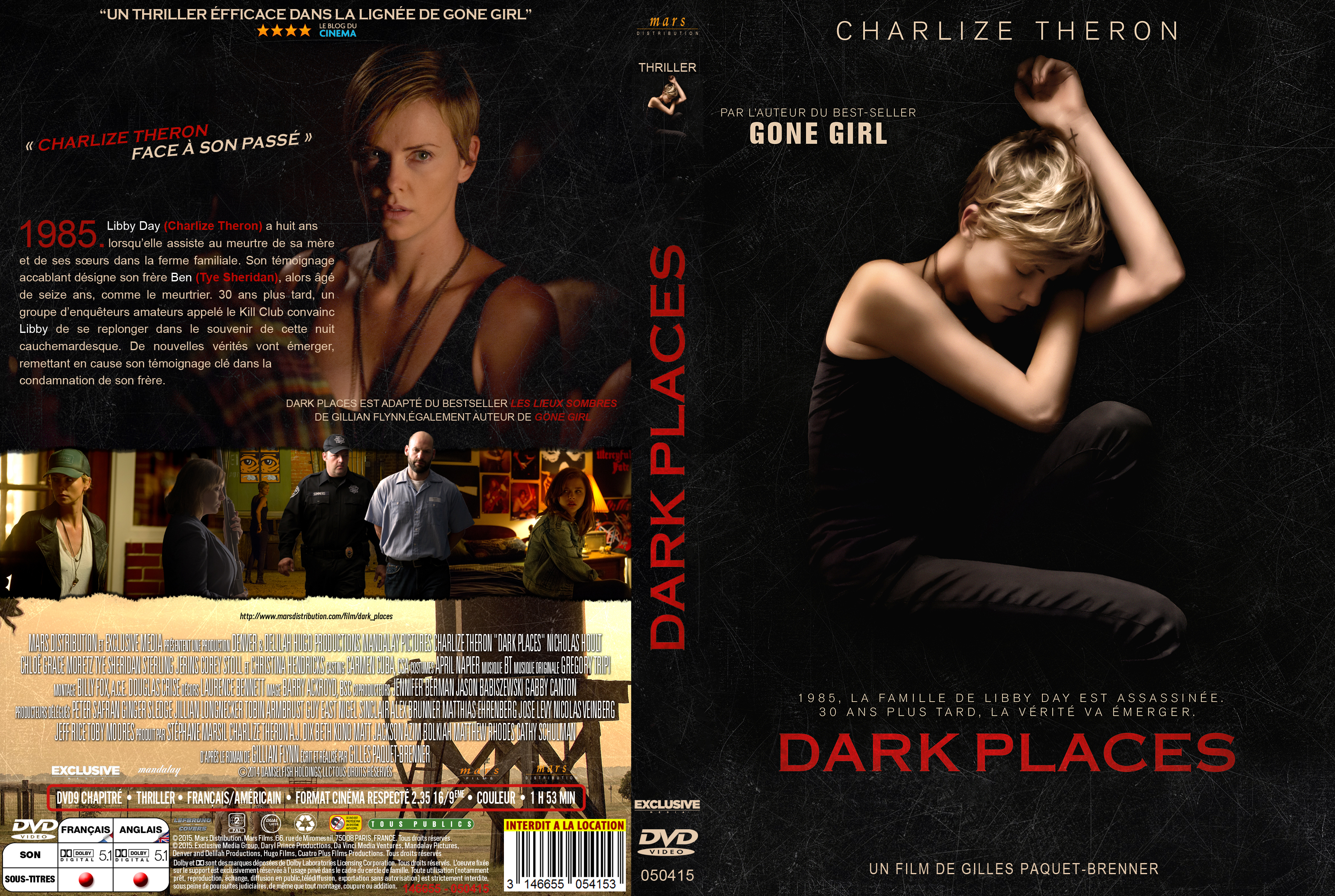Jaquette DVD Dark Places custom