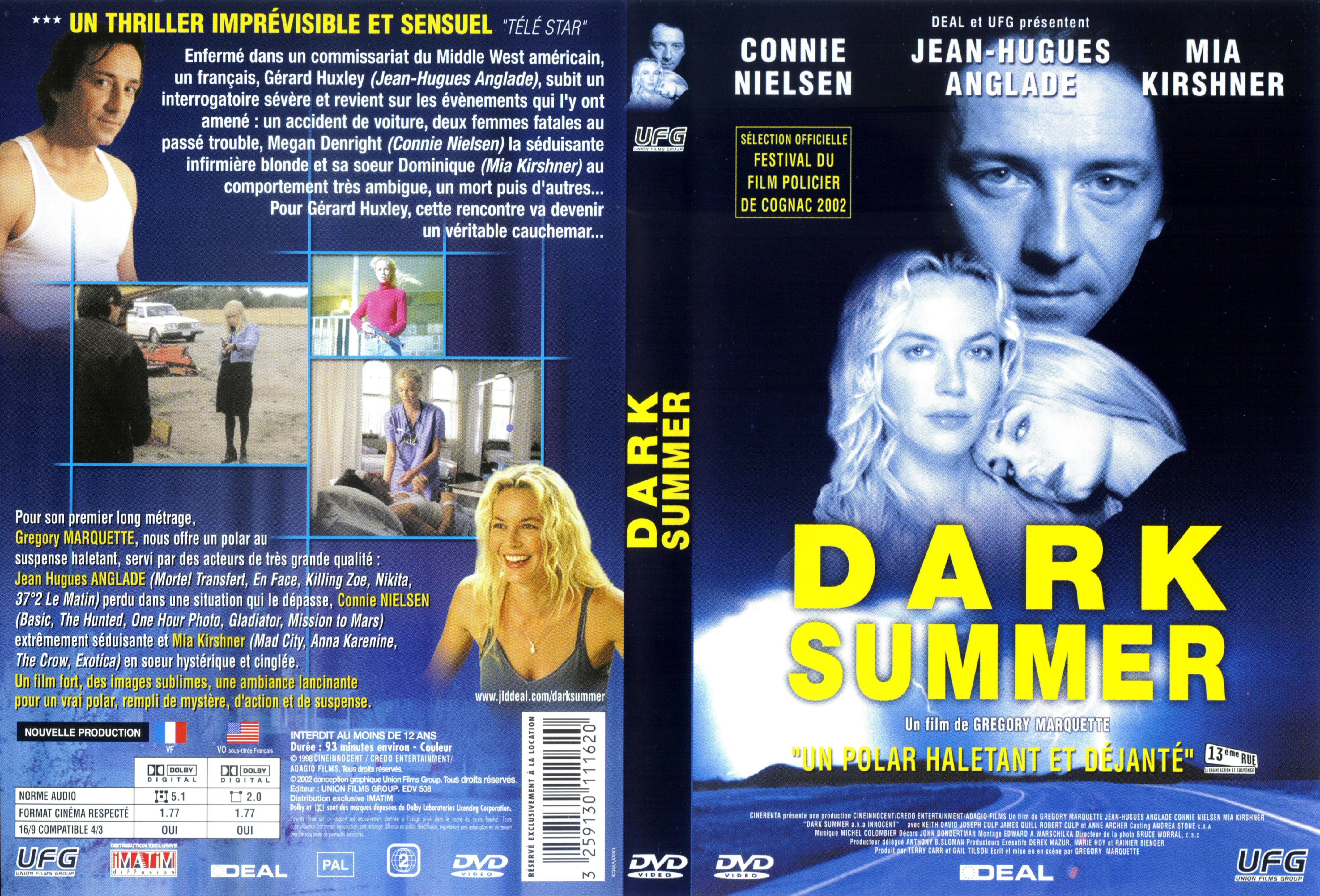 Jaquette DVD Dark Summer