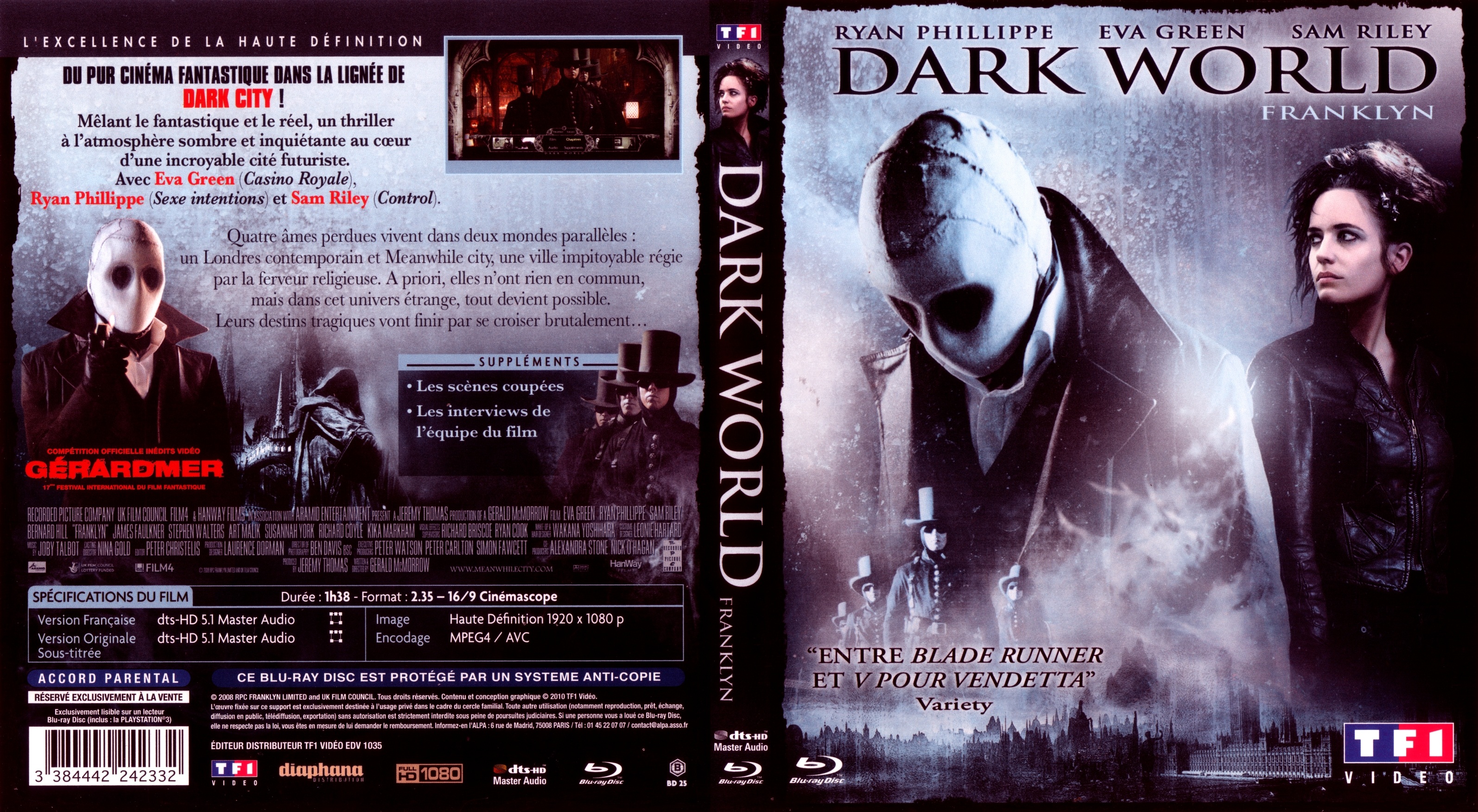 Jaquette DVD Dark World (BLU-RAY)