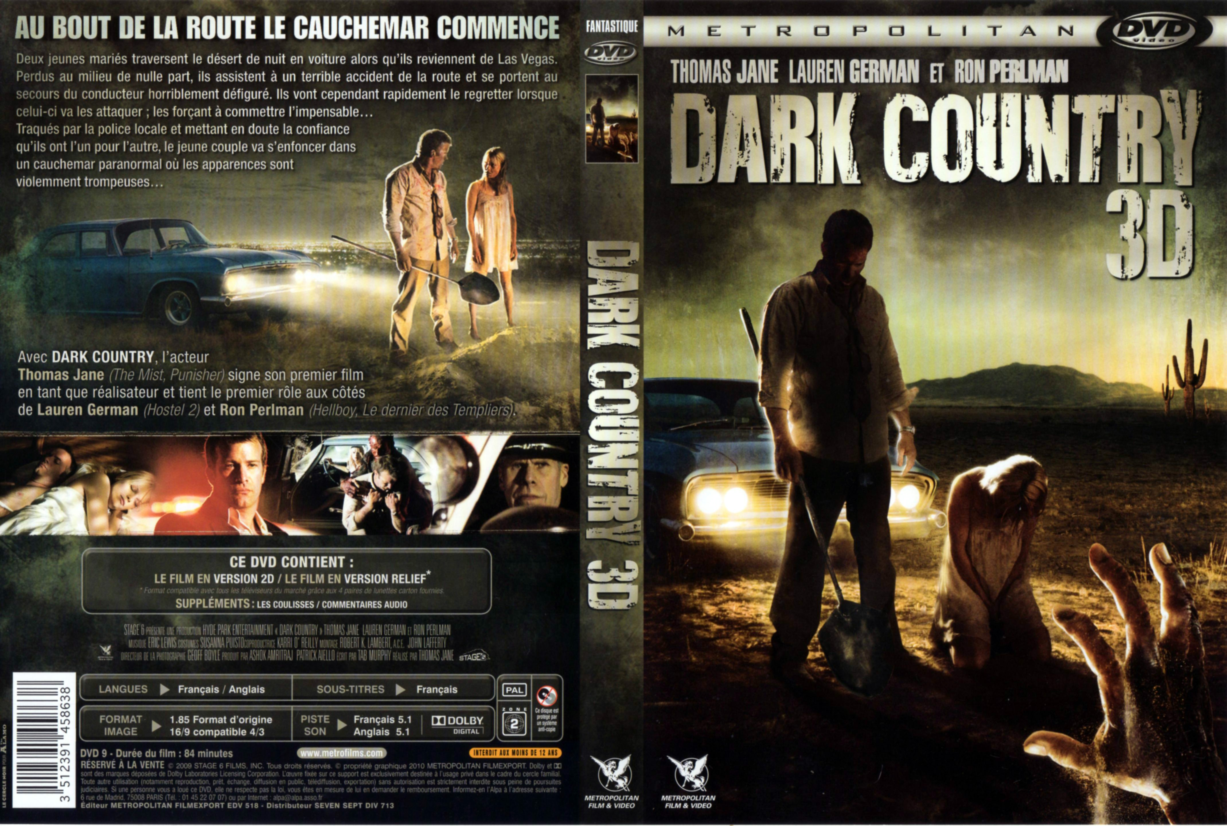 Jaquette DVD Dark country 3D
