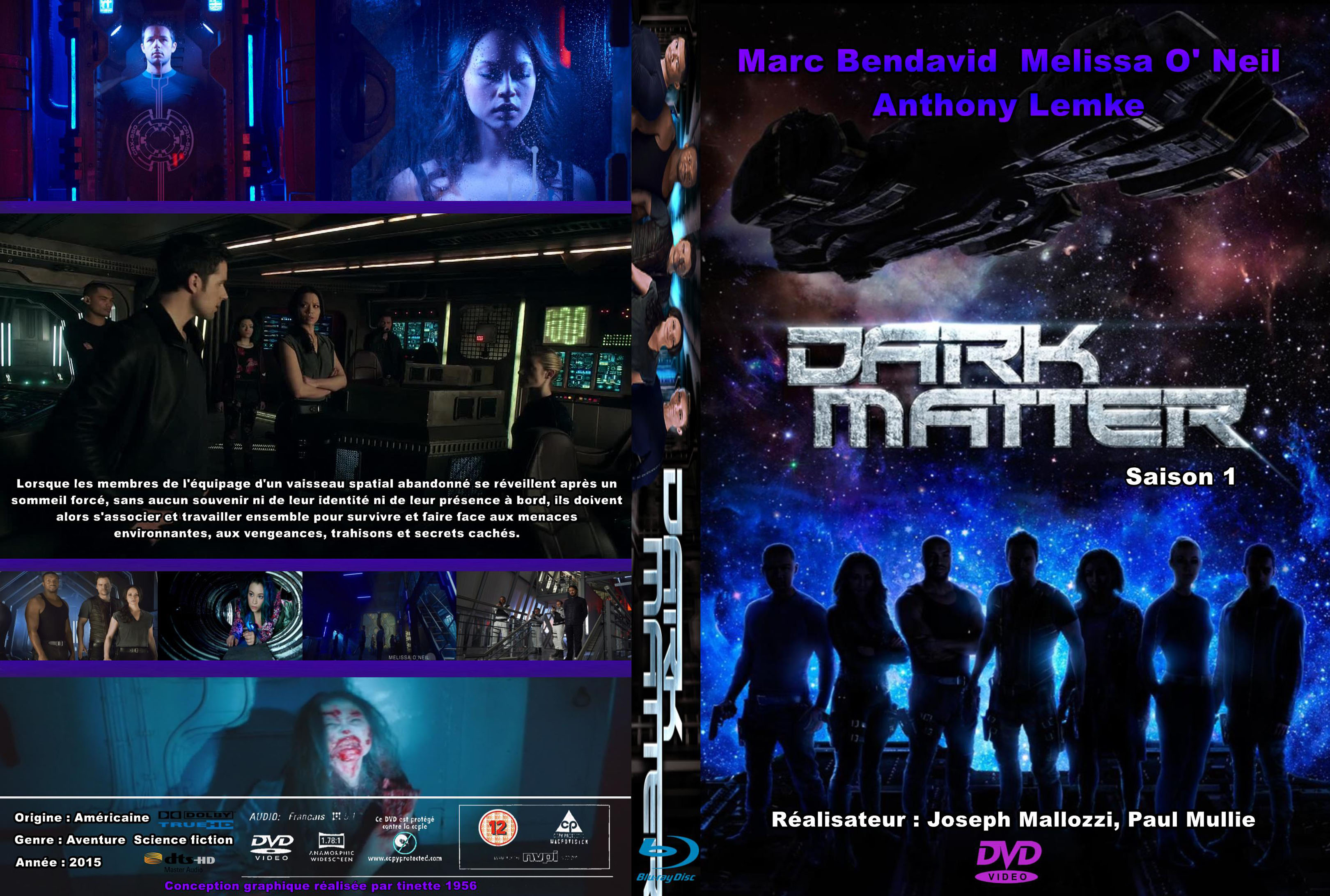 Jaquette DVD Dark matter saison 1 custom
