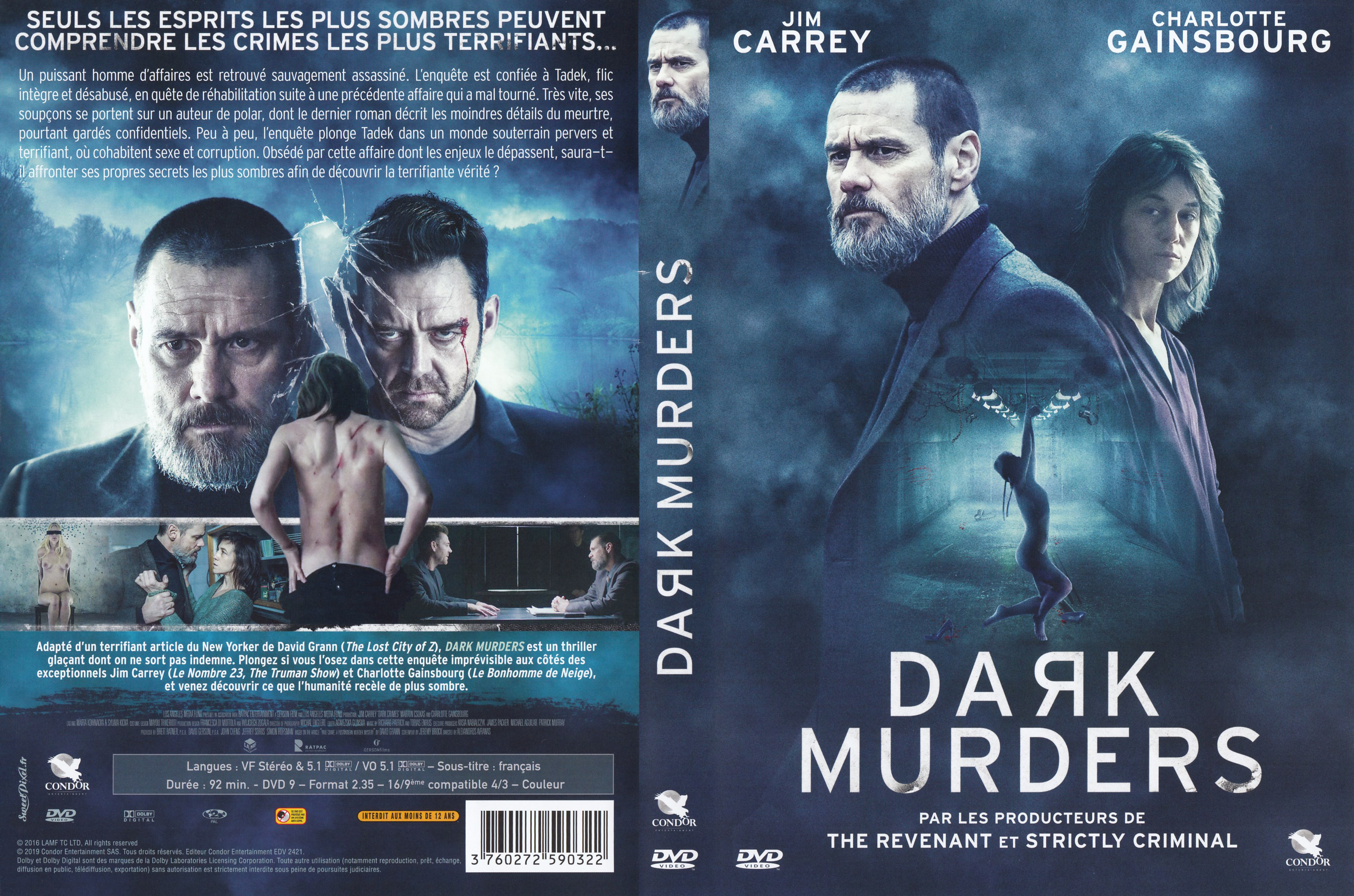 Jaquette DVD Dark murders