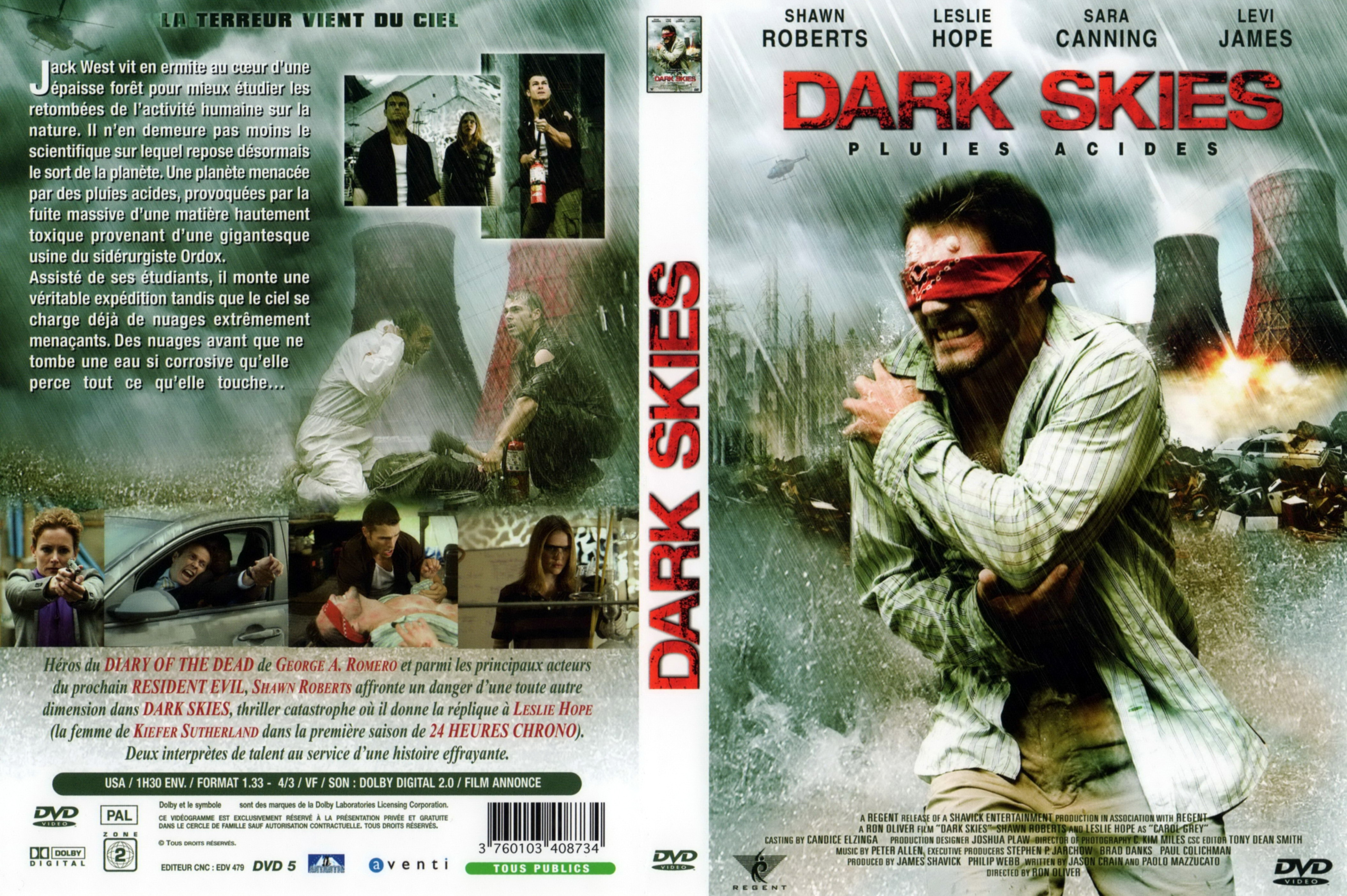 Jaquette DVD Dark skies pluies acides