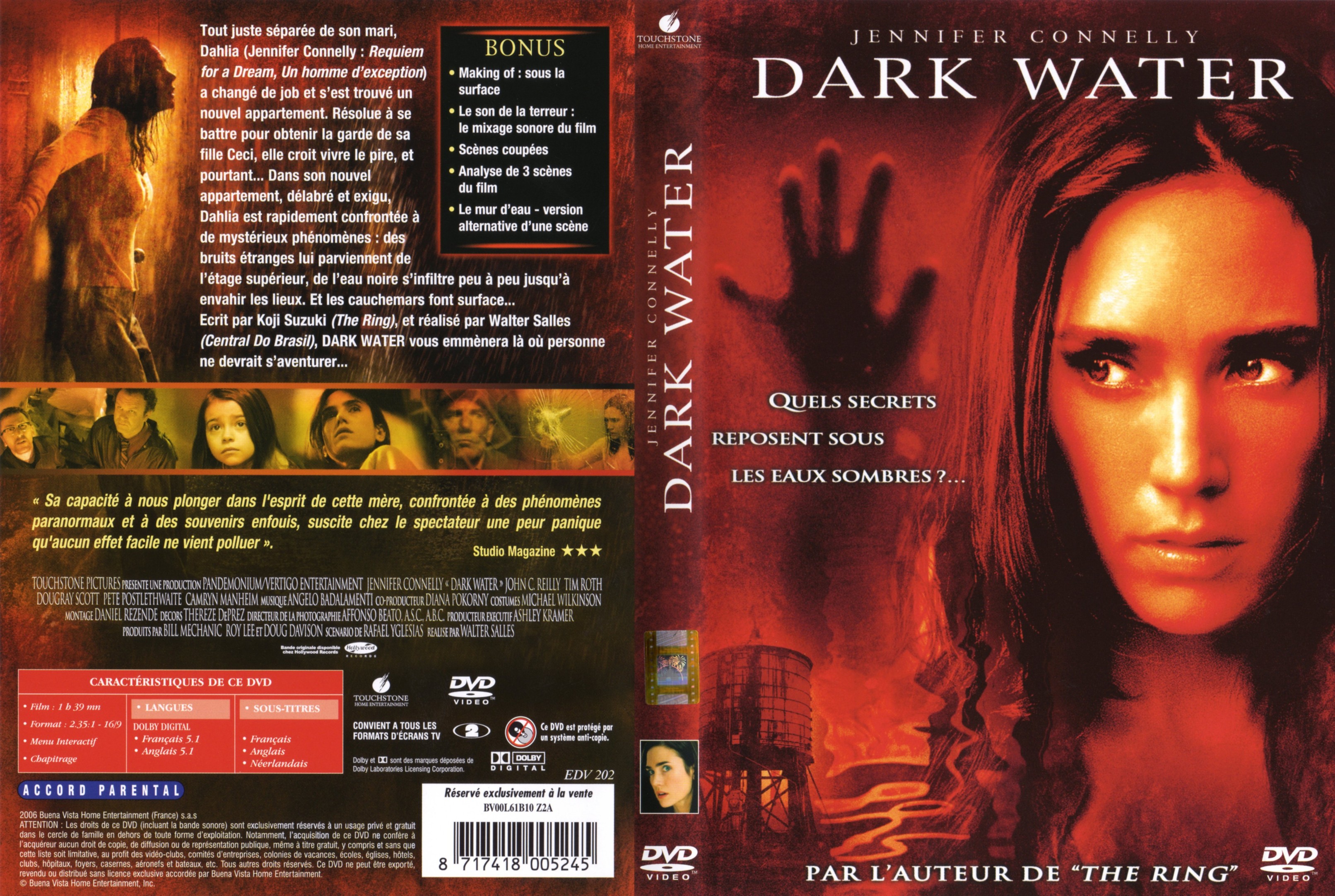 Jaquette DVD Dark water 2005