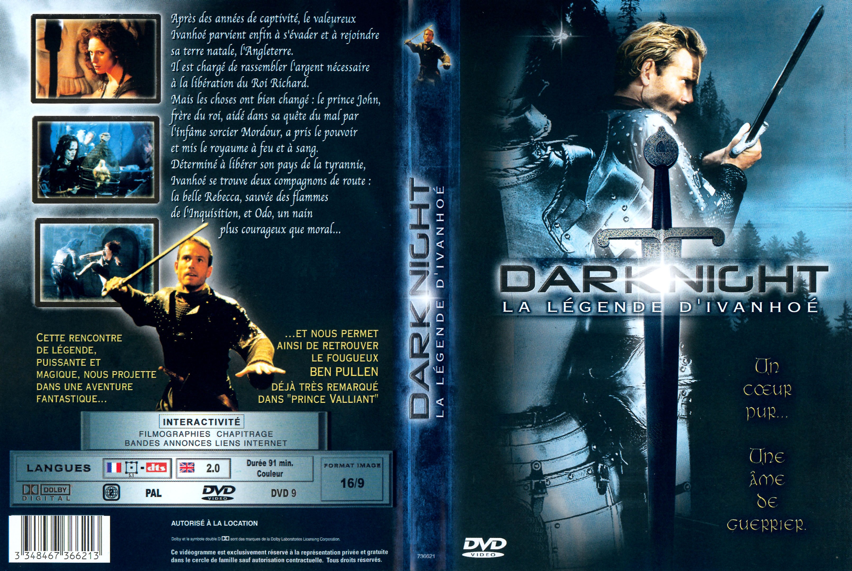 Jaquette DVD Darknight la legende d