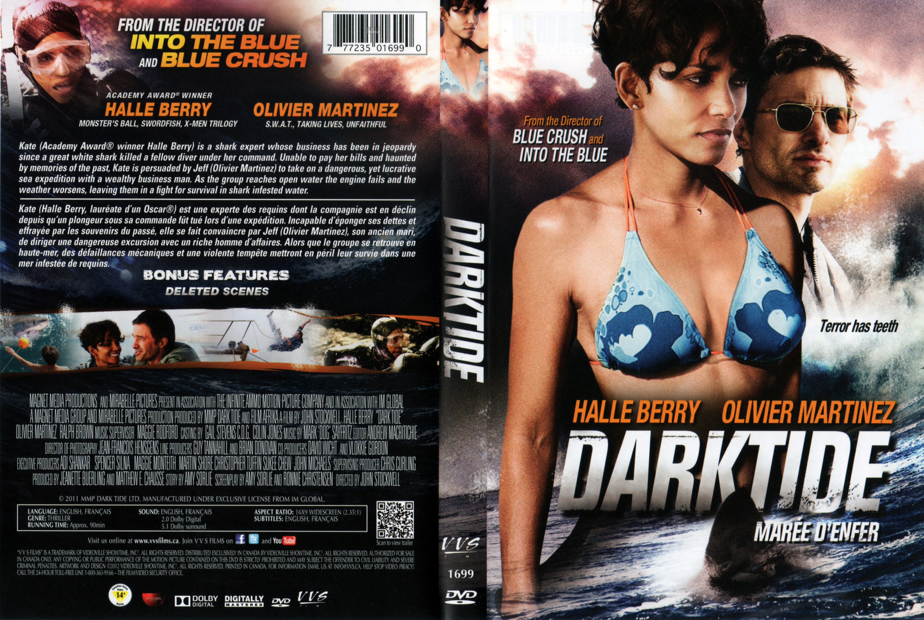 Jaquette DVD Darktide (Canadienne)