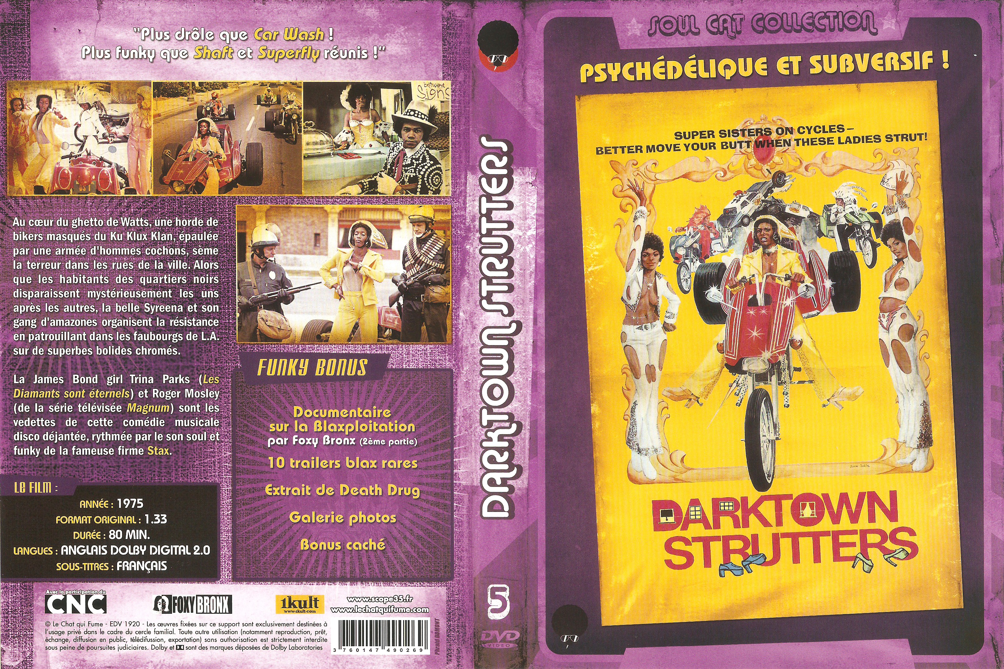 Jaquette DVD Darktown Strutters