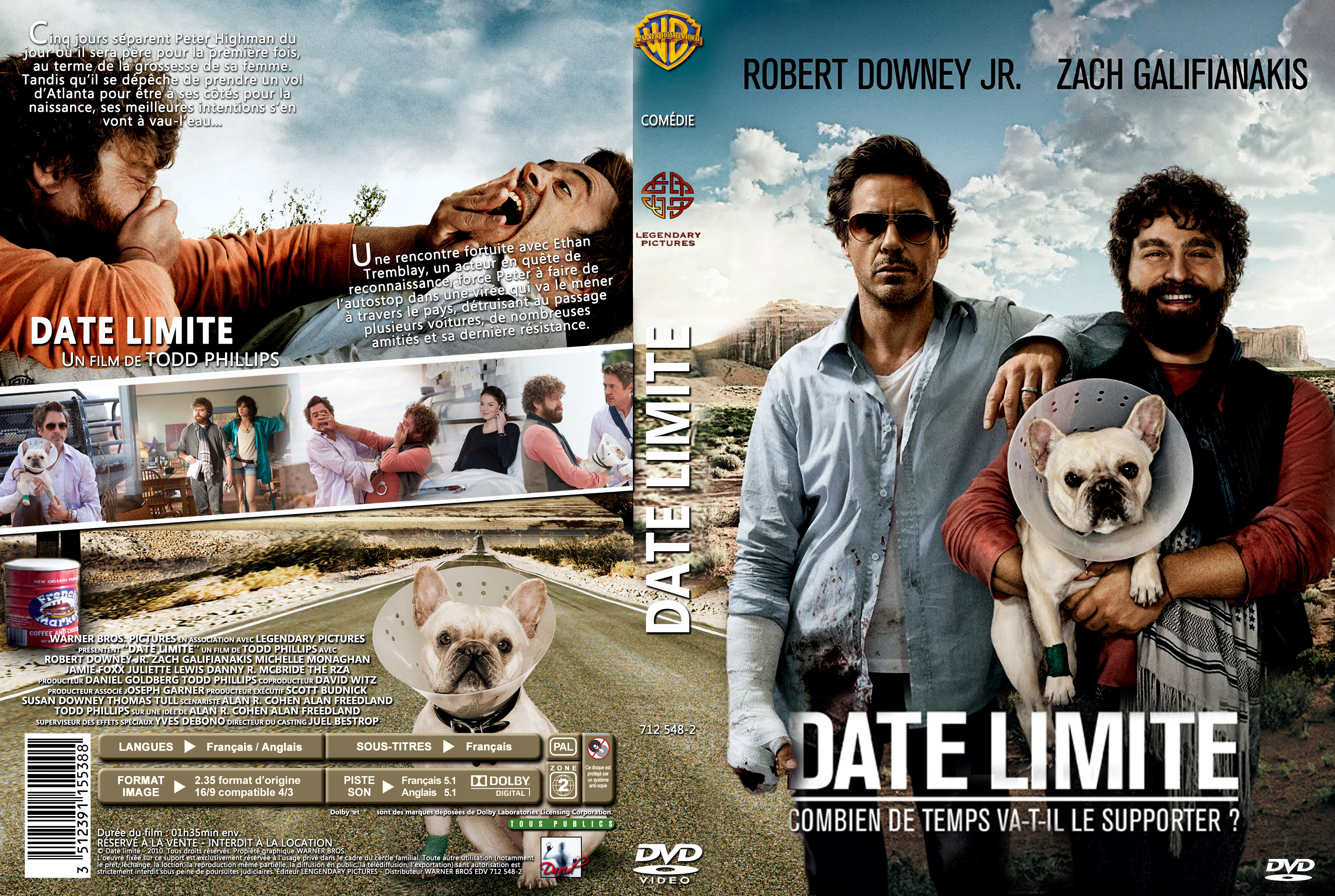 Jaquette DVD Date limite custom v2