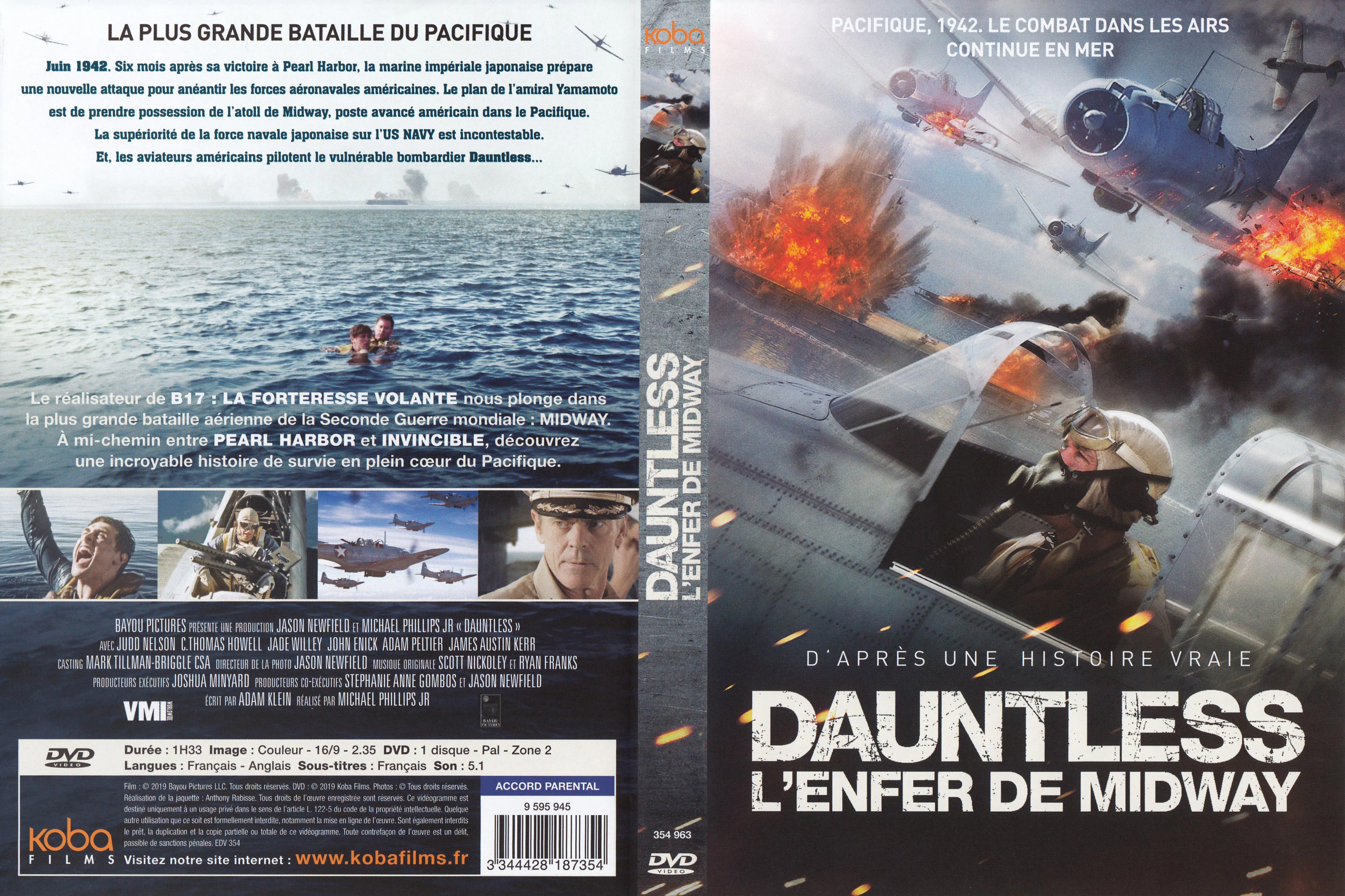 Jaquette DVD Dauntless l