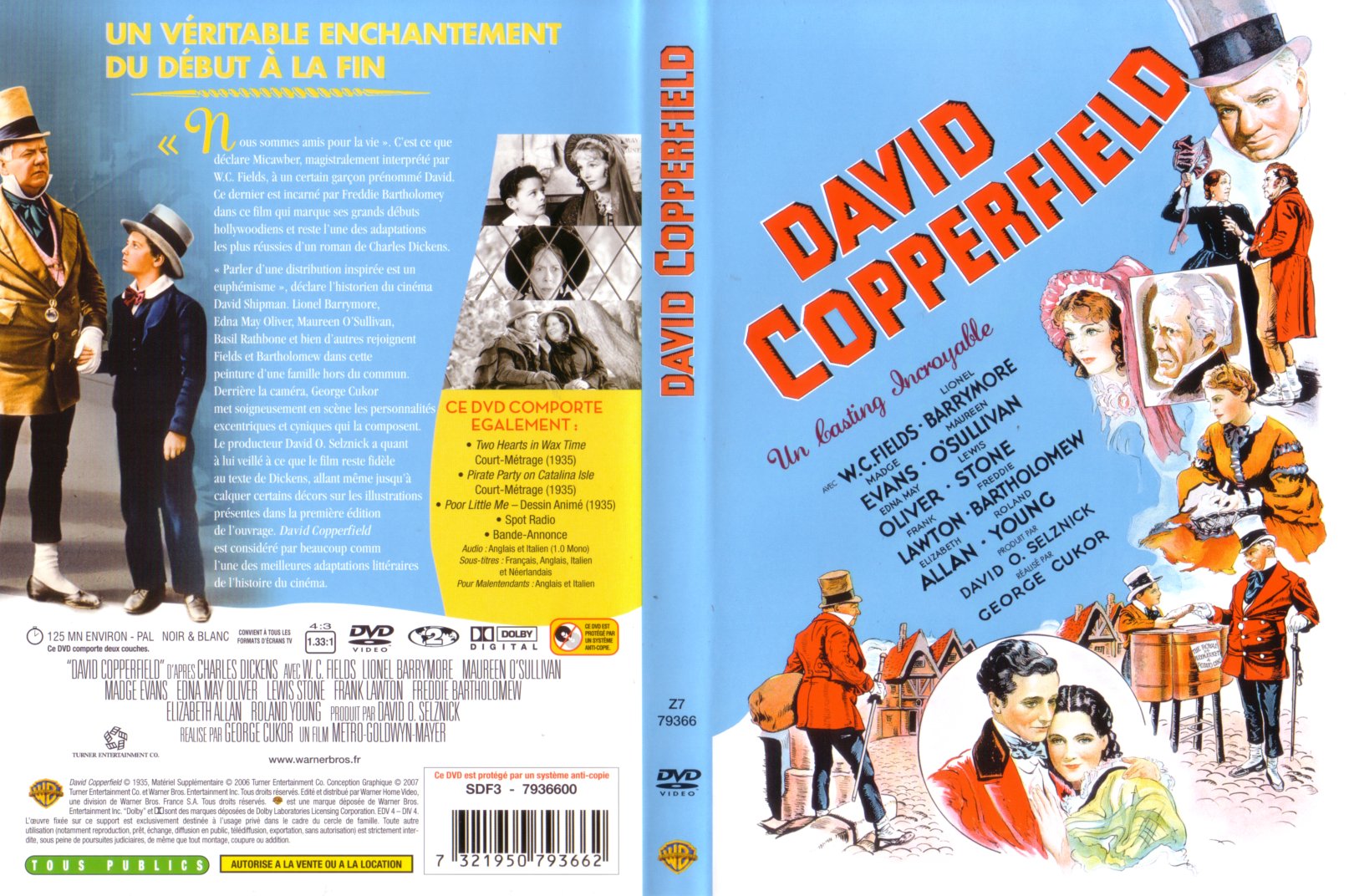 Jaquette DVD David Copperfield (1935)