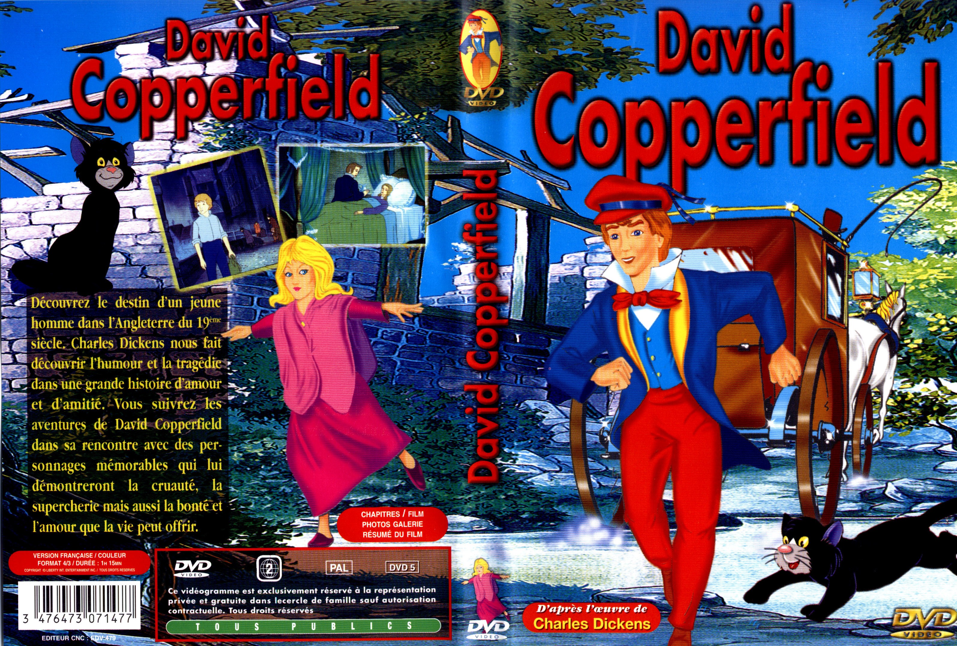 Jaquette DVD David Copperfield (DA)