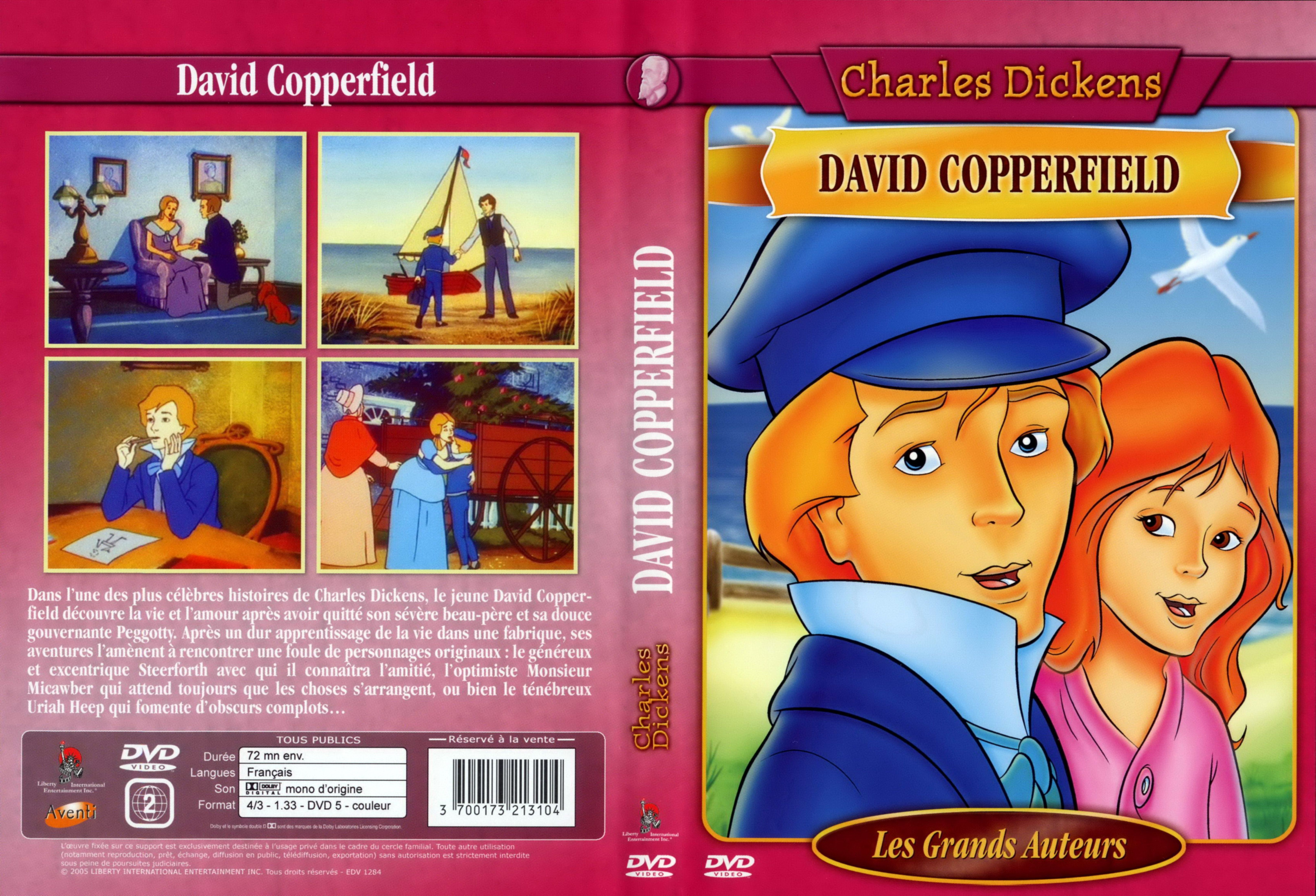 Jaquette DVD David Copperfield (DA) v2