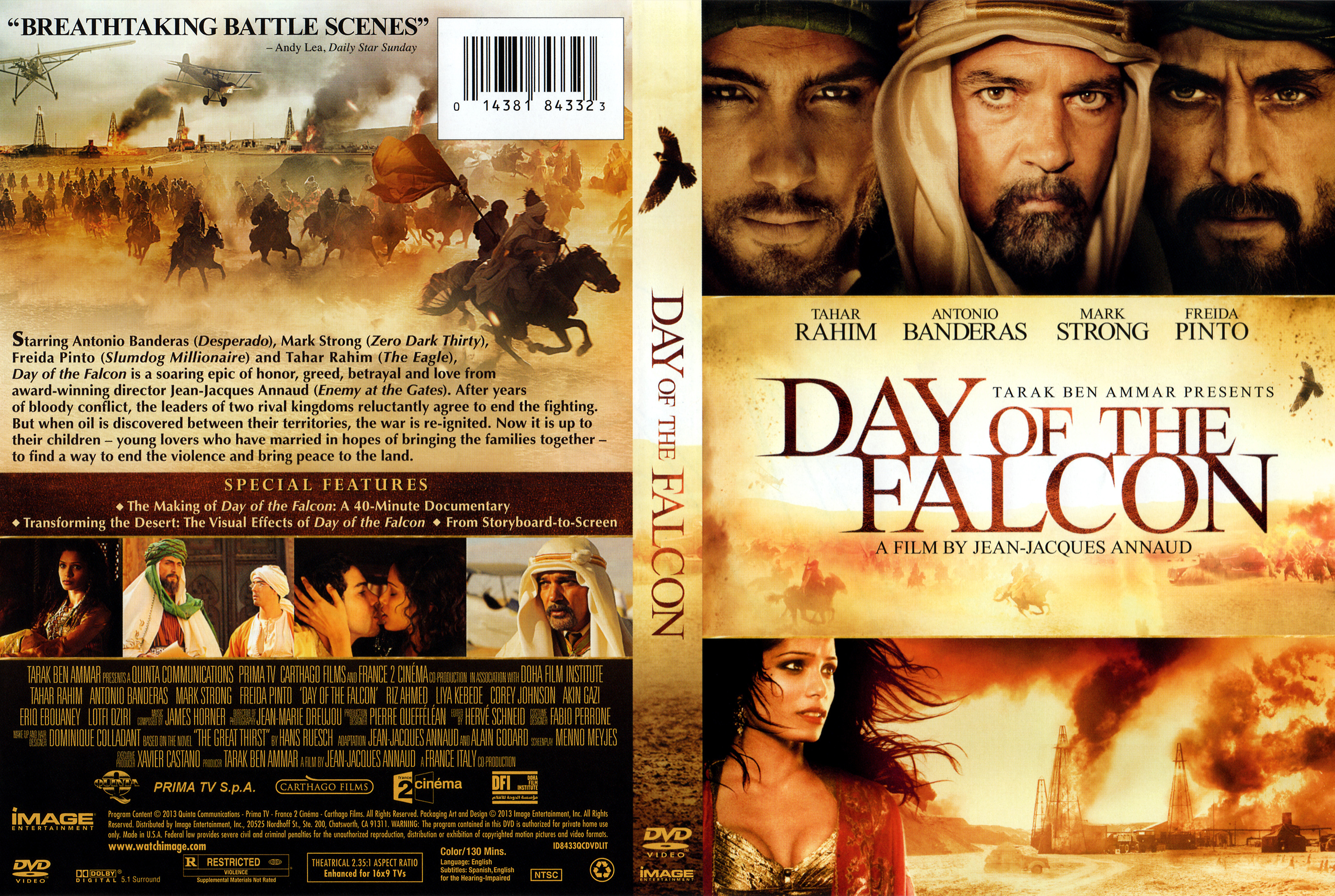 Jaquette DVD Day Of The Falcon Zone 1