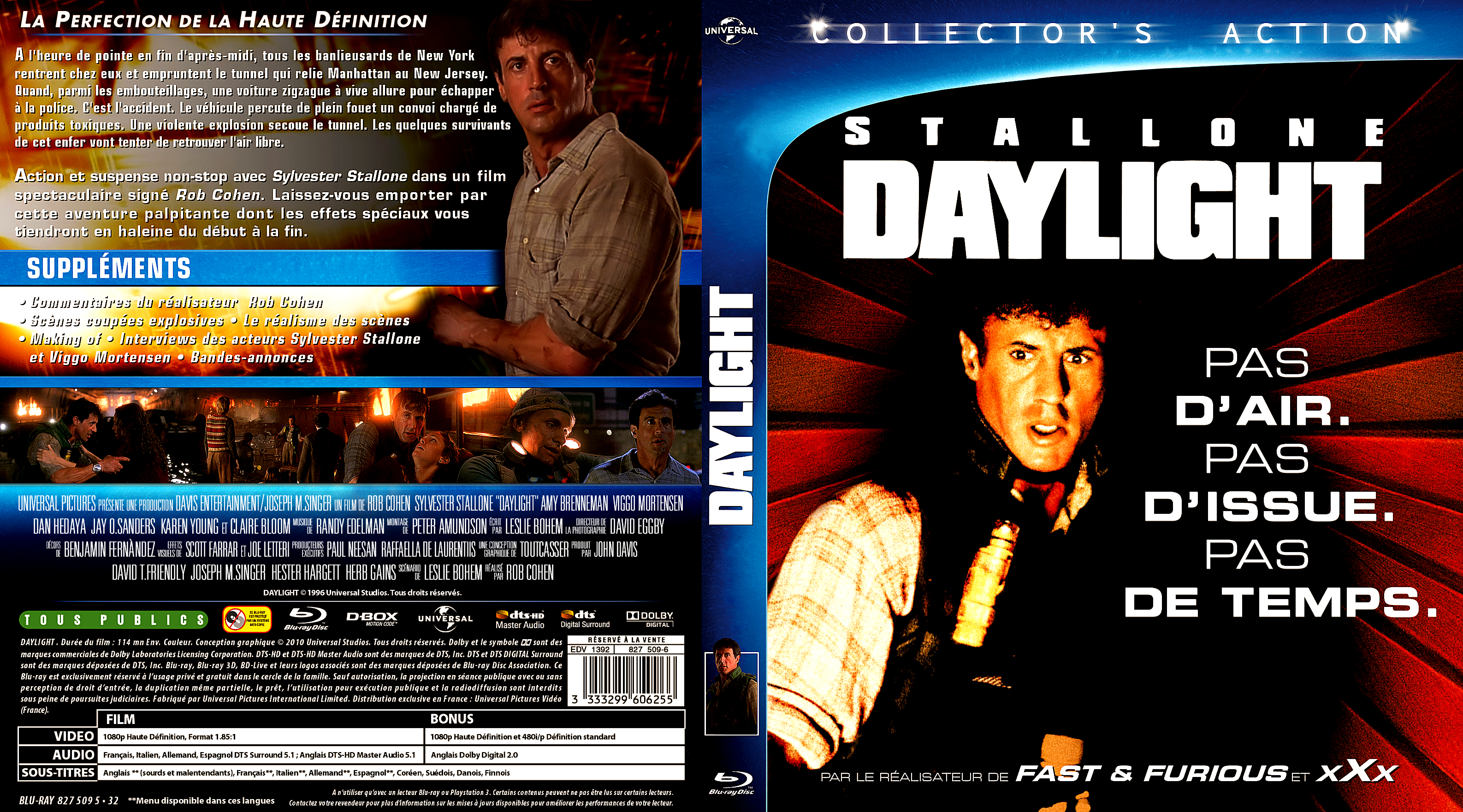Jaquette DVD Daylight custom (BLU-RAY)