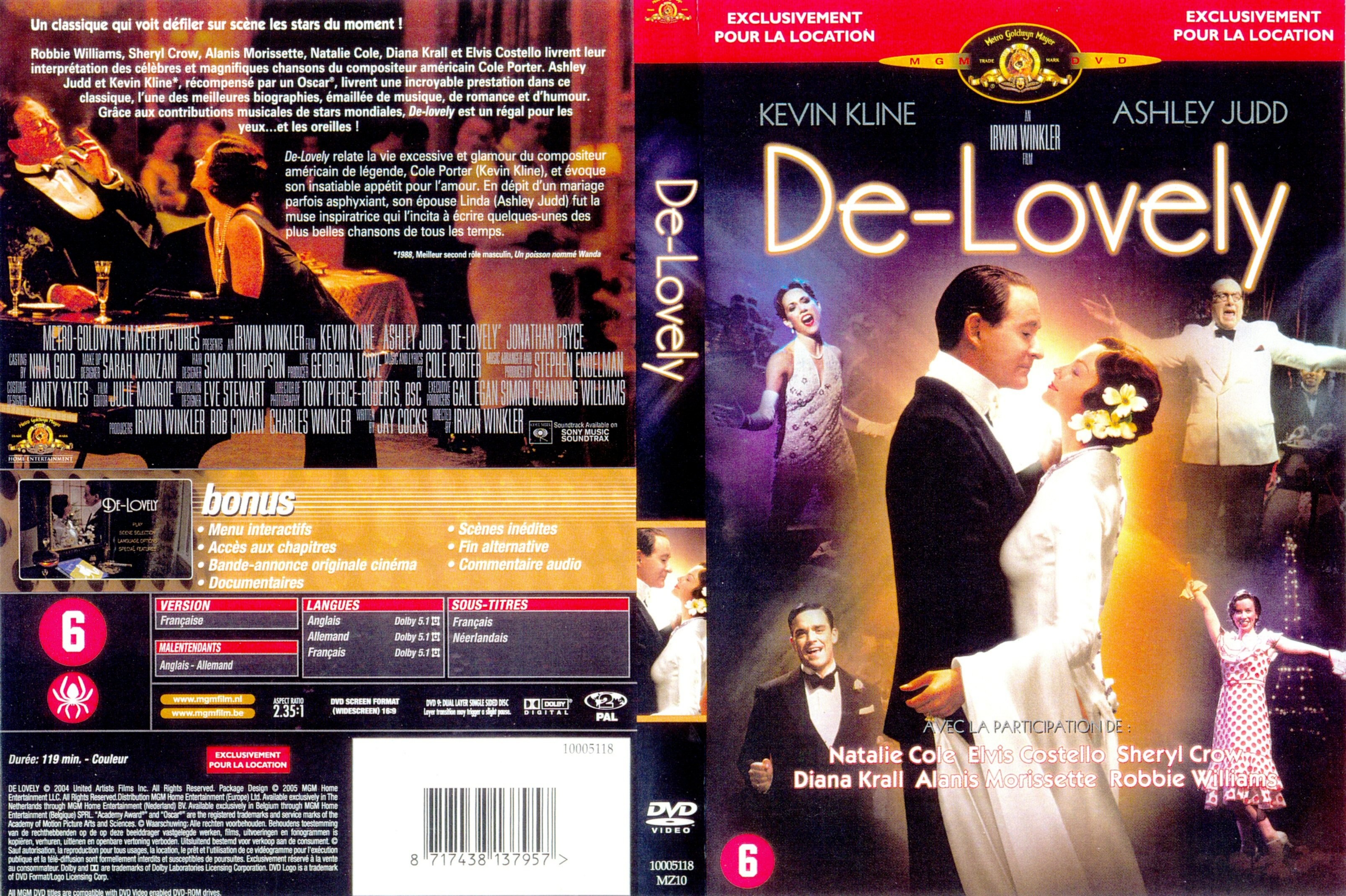 Jaquette DVD De-Lovely v2