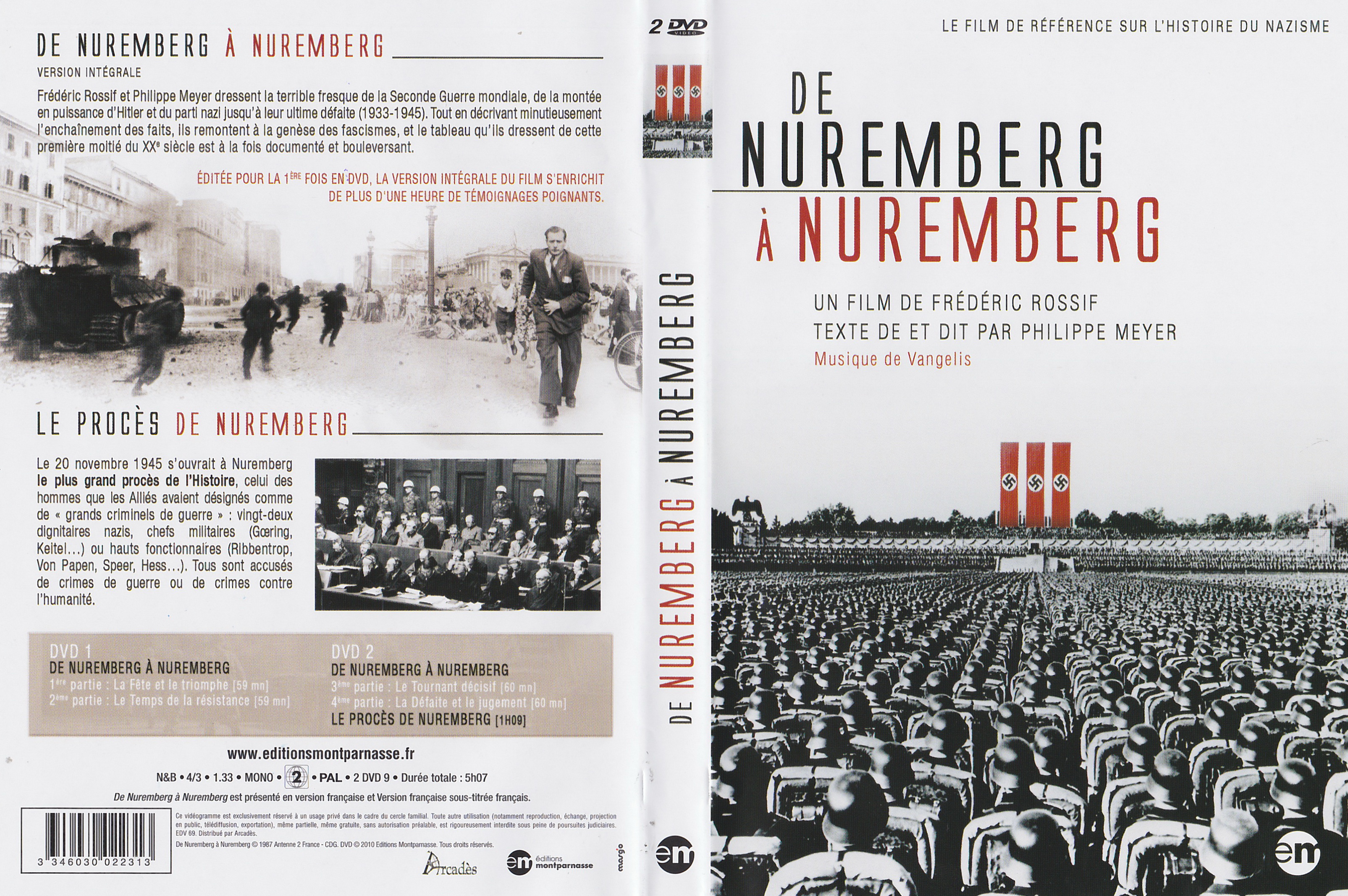 Jaquette DVD De Nuremberg  Nuremberg v2