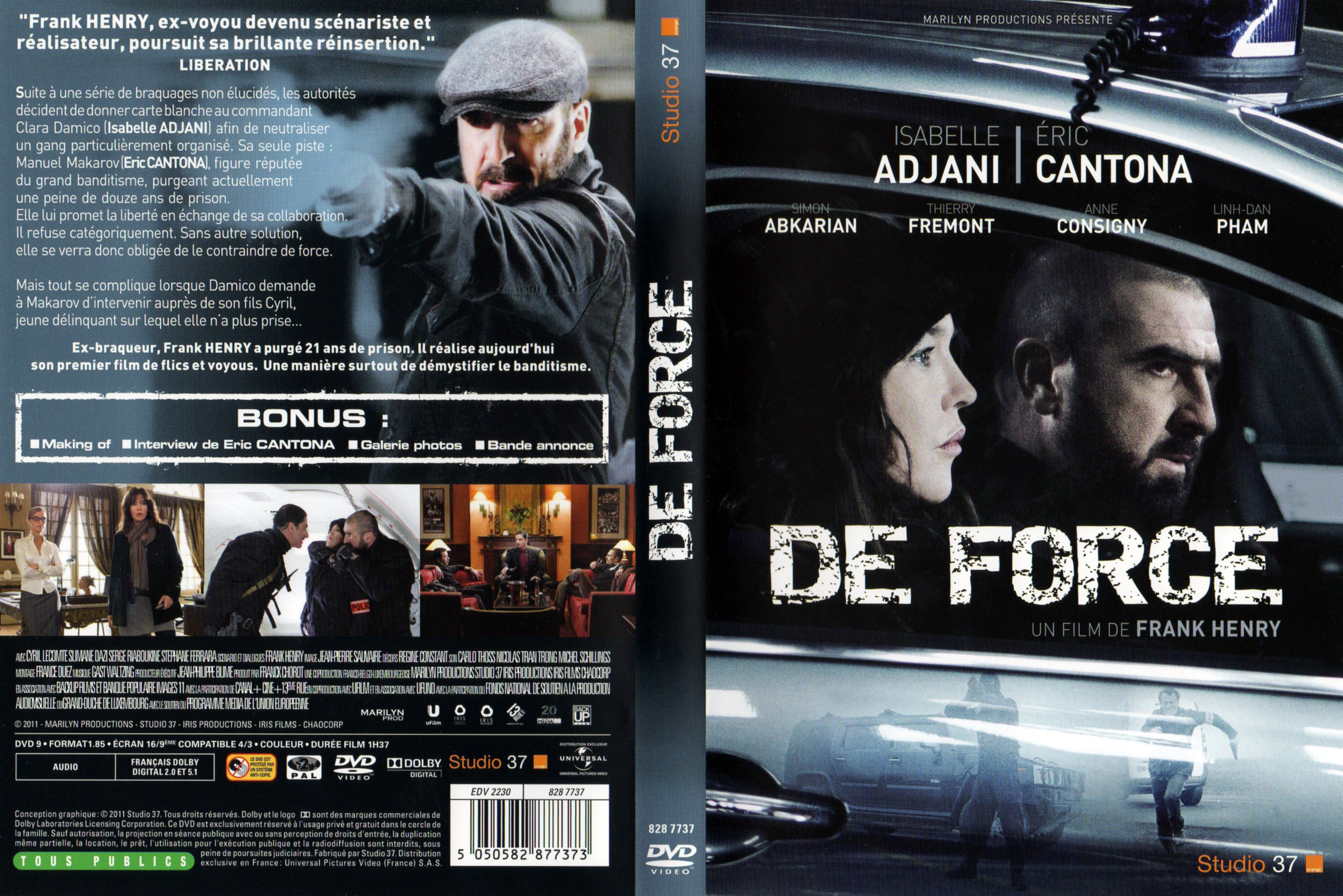 Jaquette DVD De force
