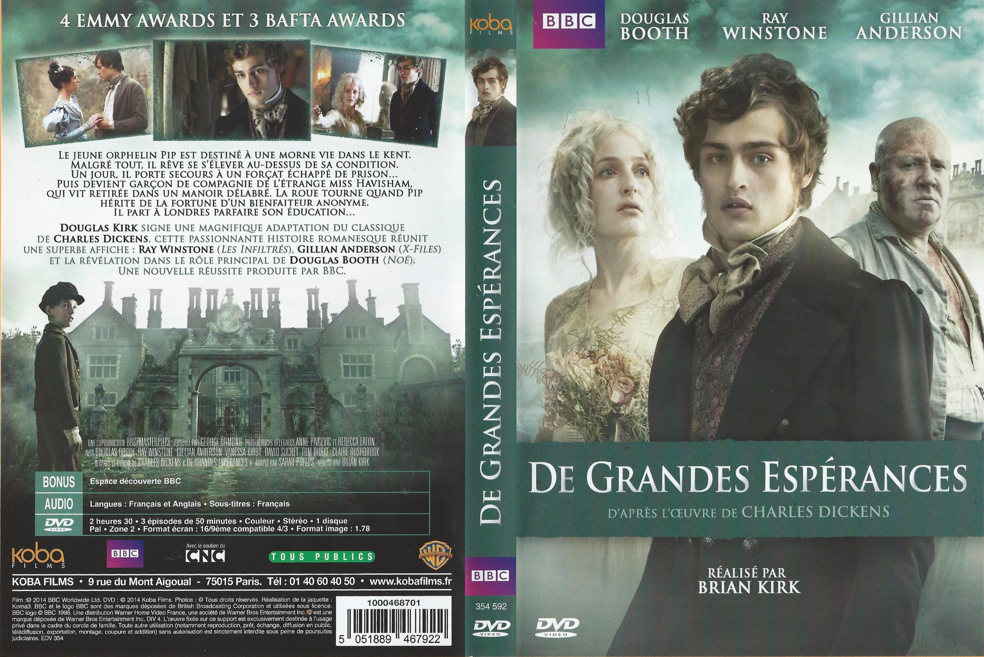 Jaquette DVD De grandes esprances (2014)