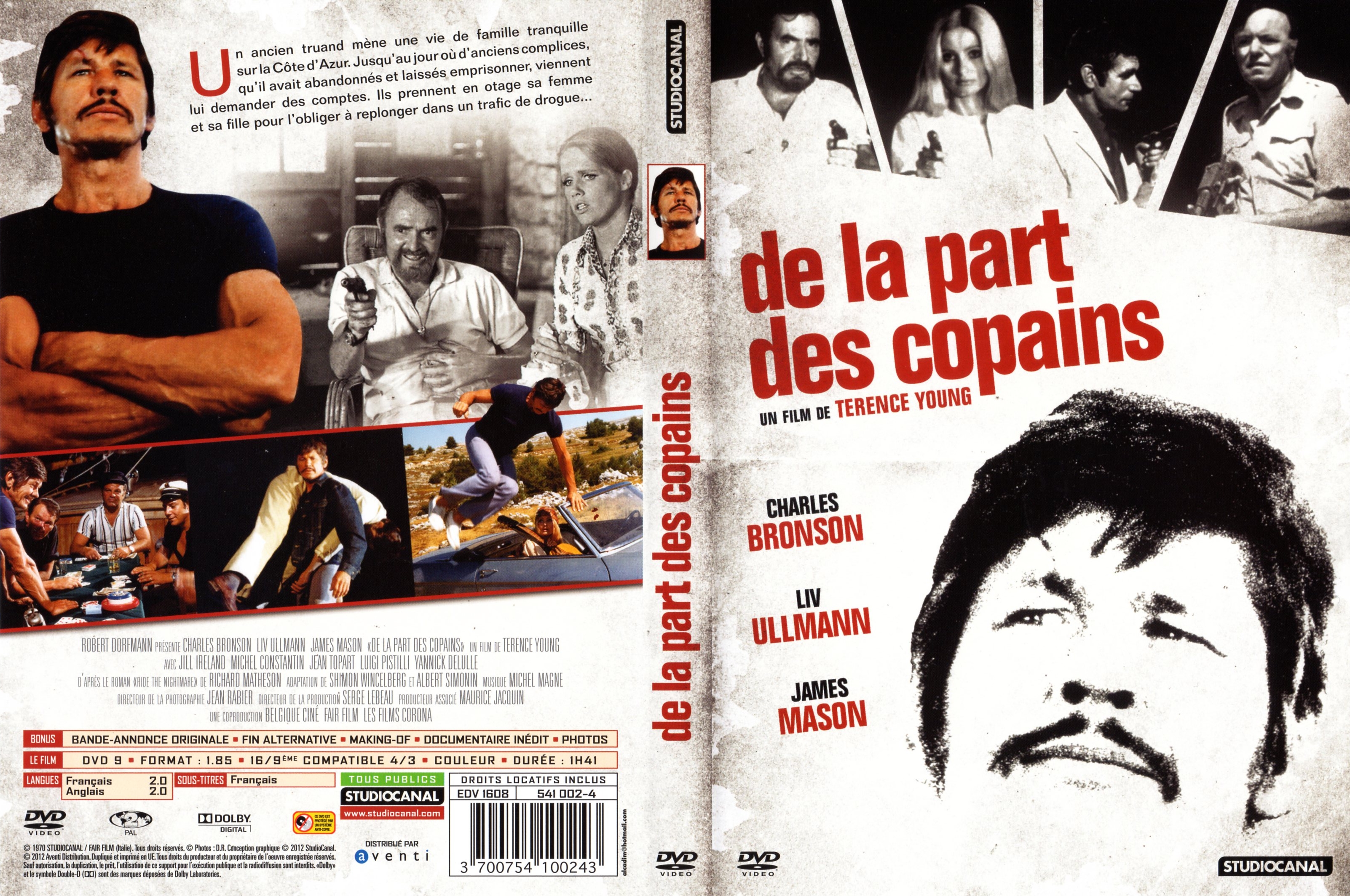 Jaquette DVD De la part des copains v2