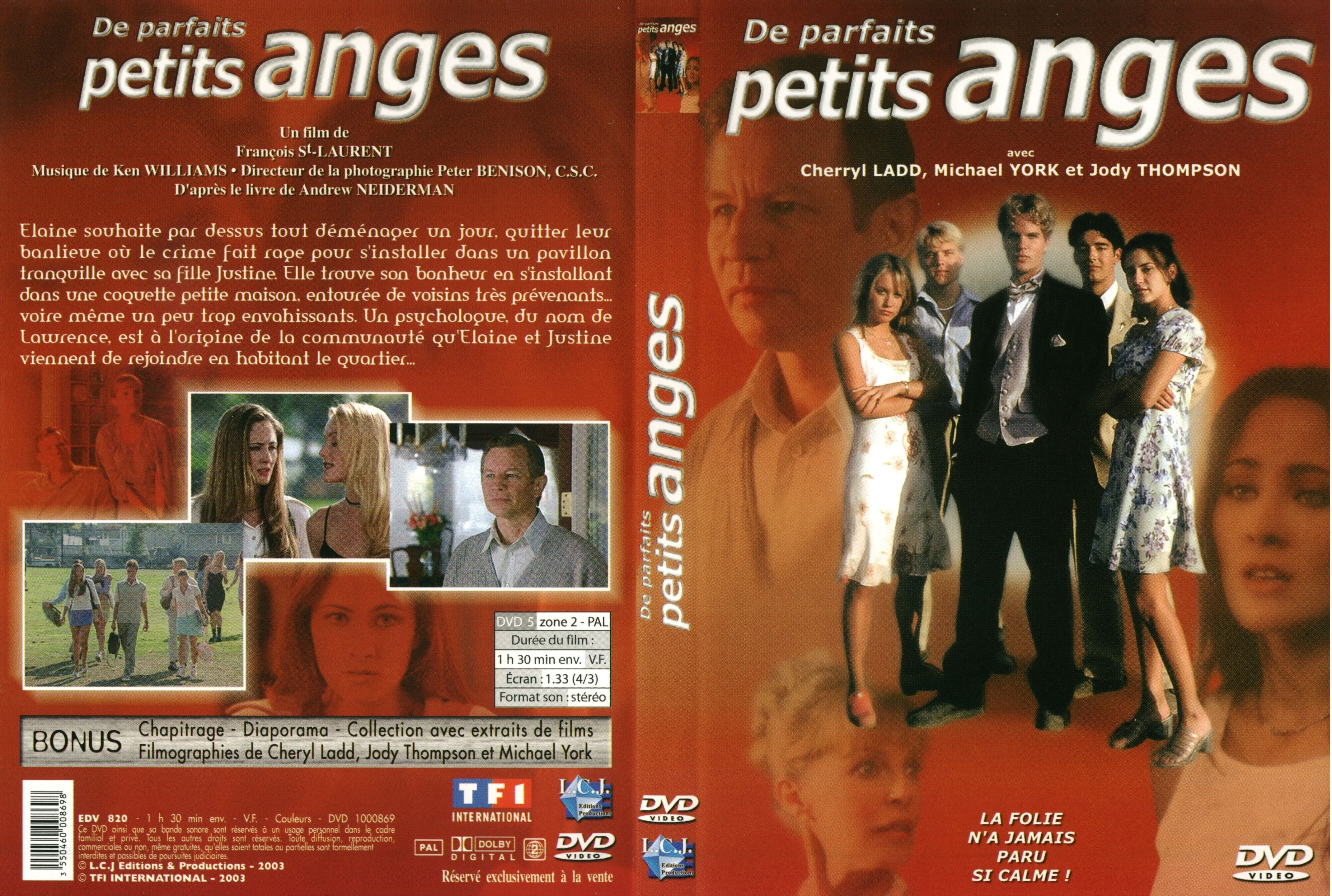 Jaquette DVD De parfaits petits anges