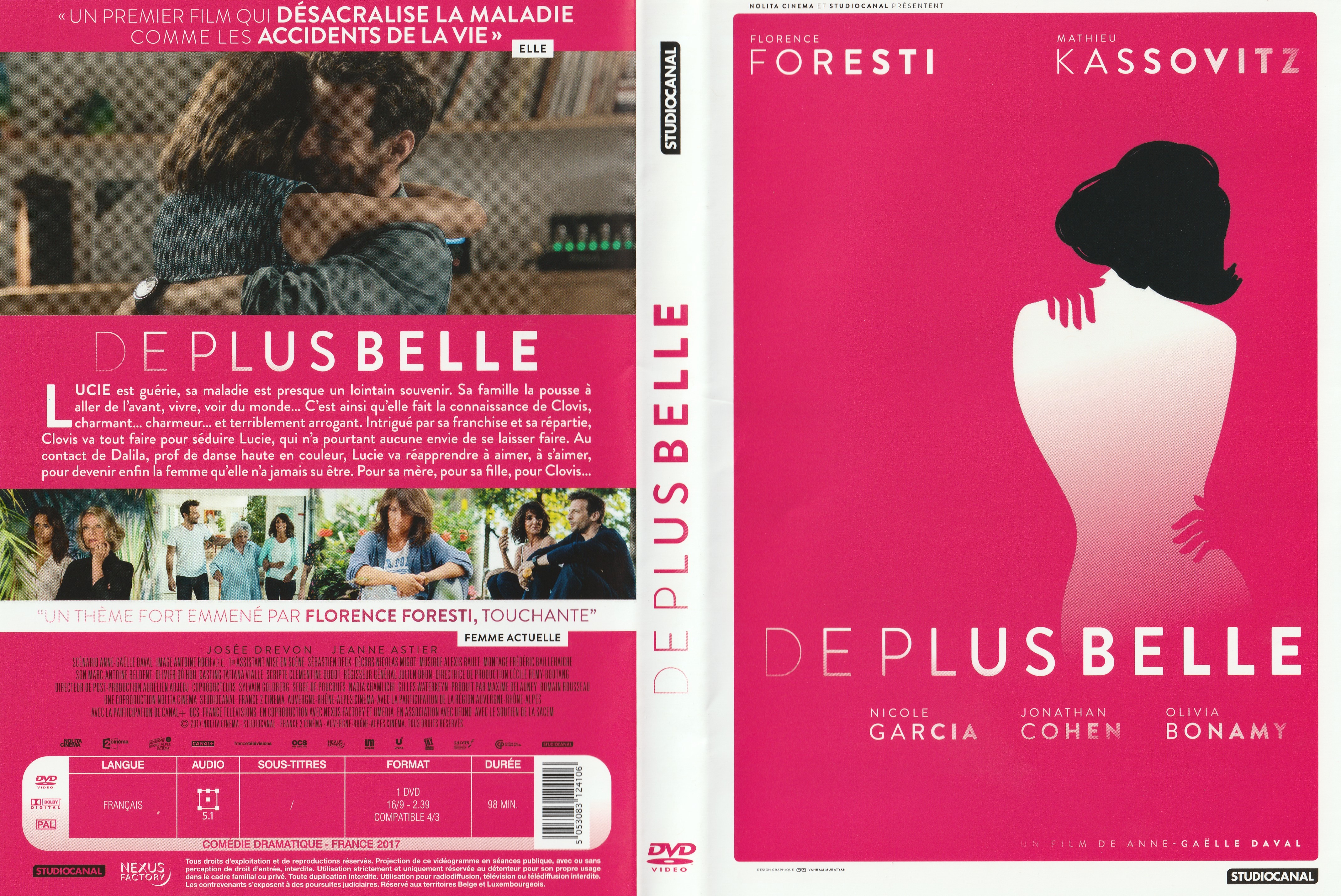 Jaquette DVD De plus belle