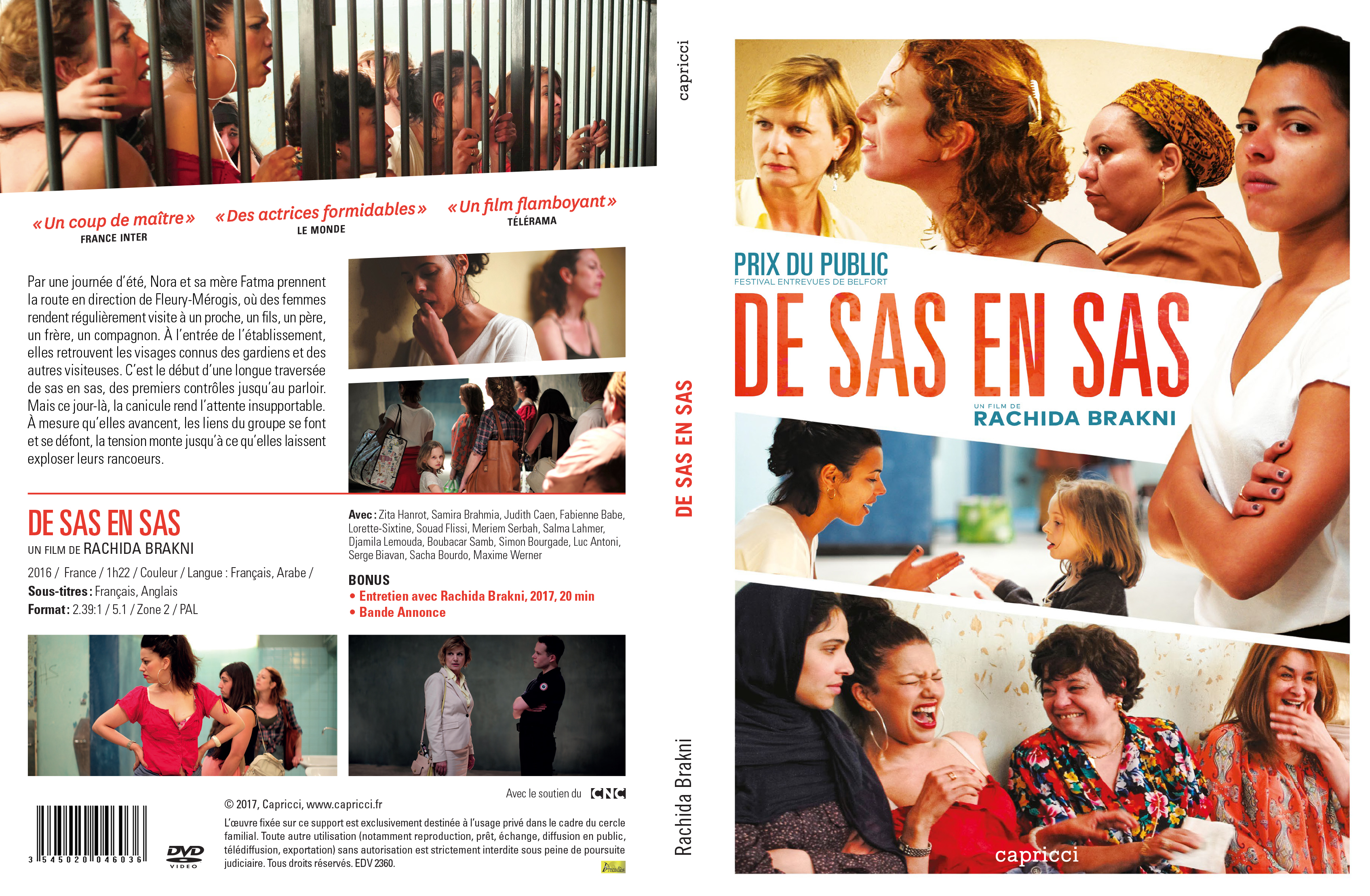 Jaquette DVD De sas en sas