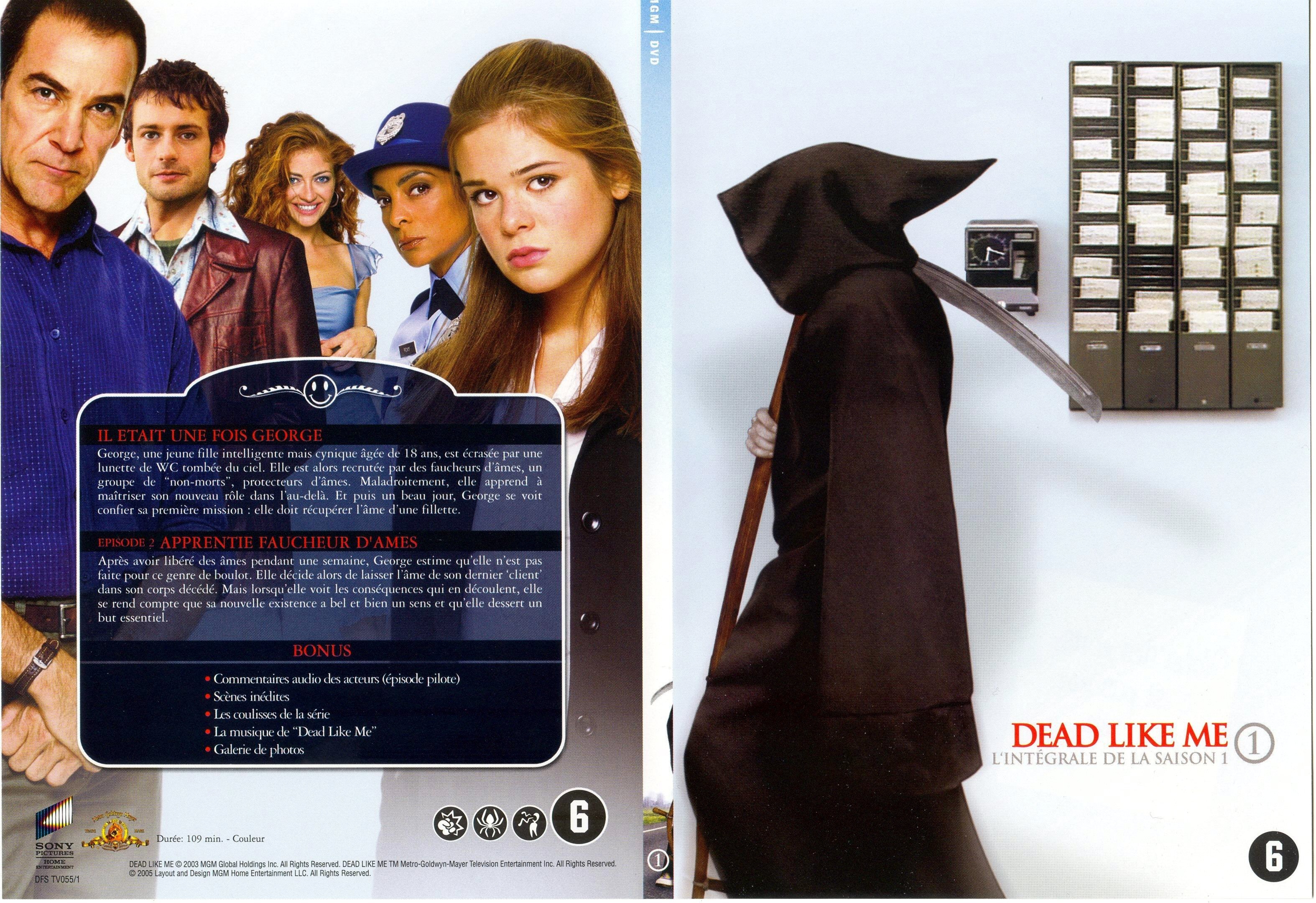 Jaquette DVD Dead Like Me saison 1 DVD 1