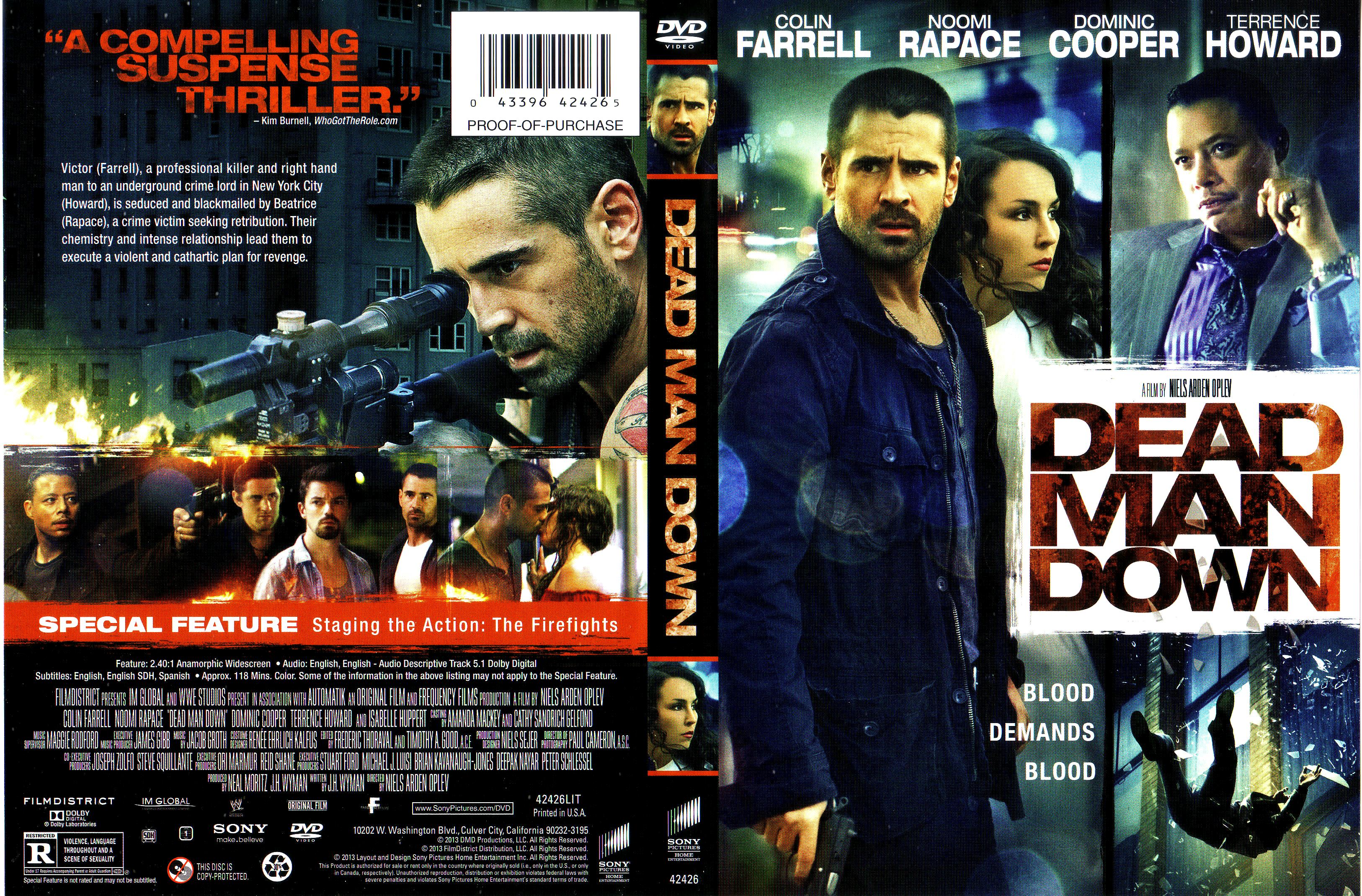 Jaquette DVD Dead Man Down Zone 1