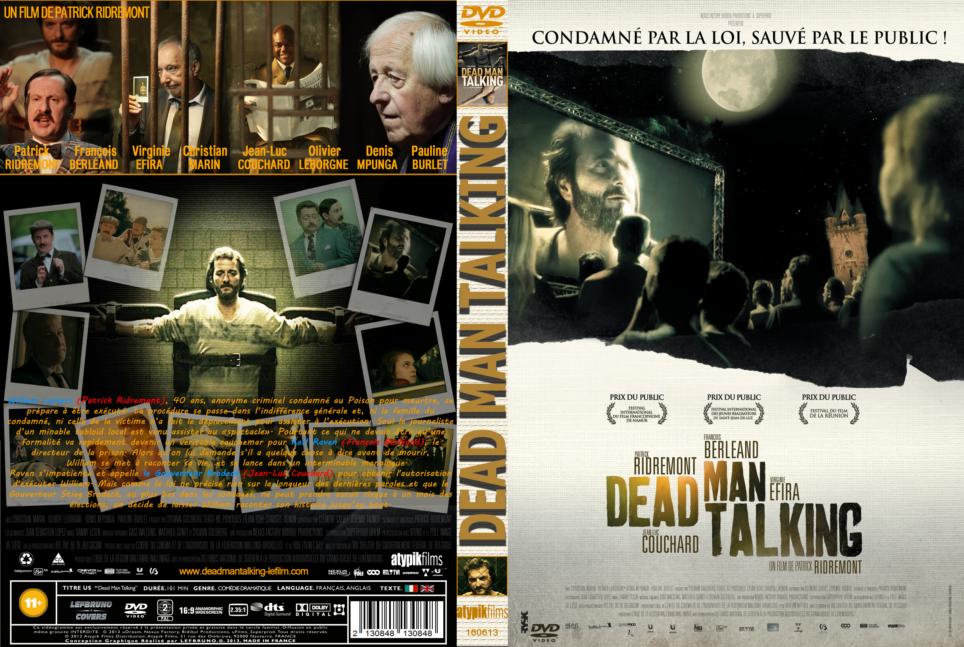 Jaquette DVD Dead Man Talking custom