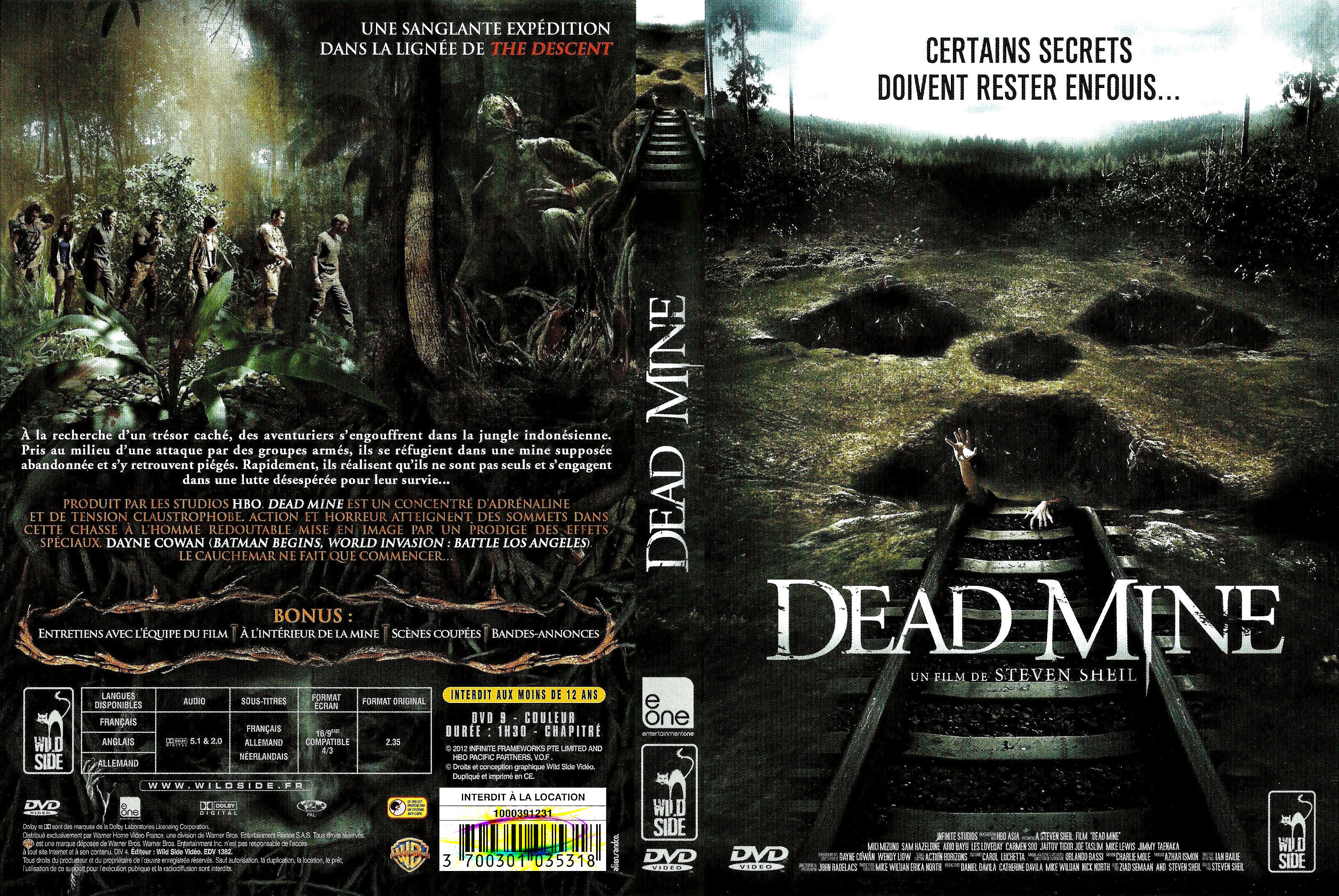 Jaquette DVD Dead Mine