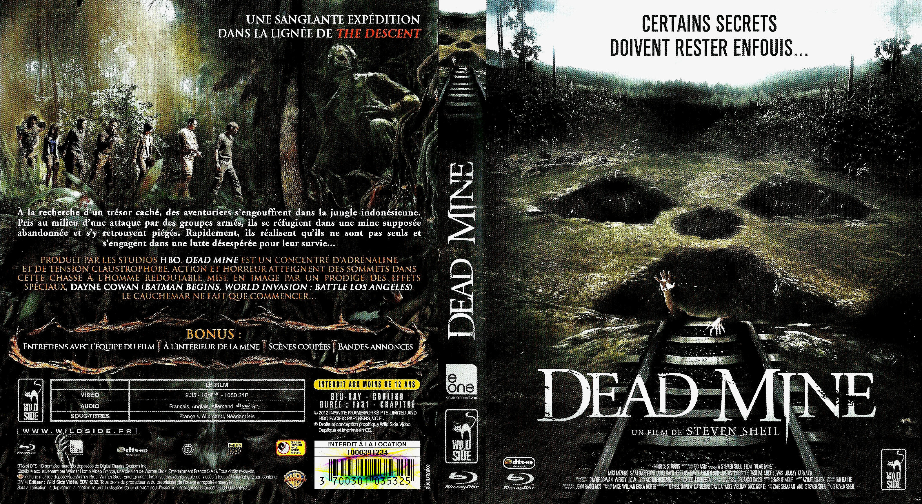 Jaquette DVD Dead Mine (BLU-RAY)