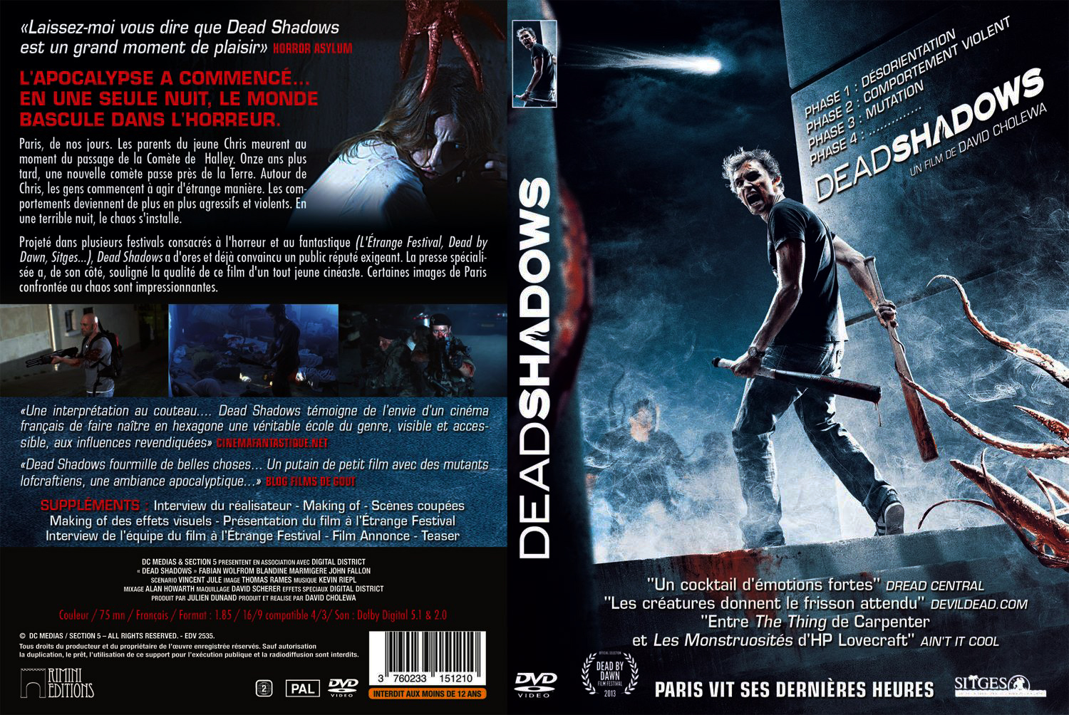 Jaquette DVD Dead Shadows
