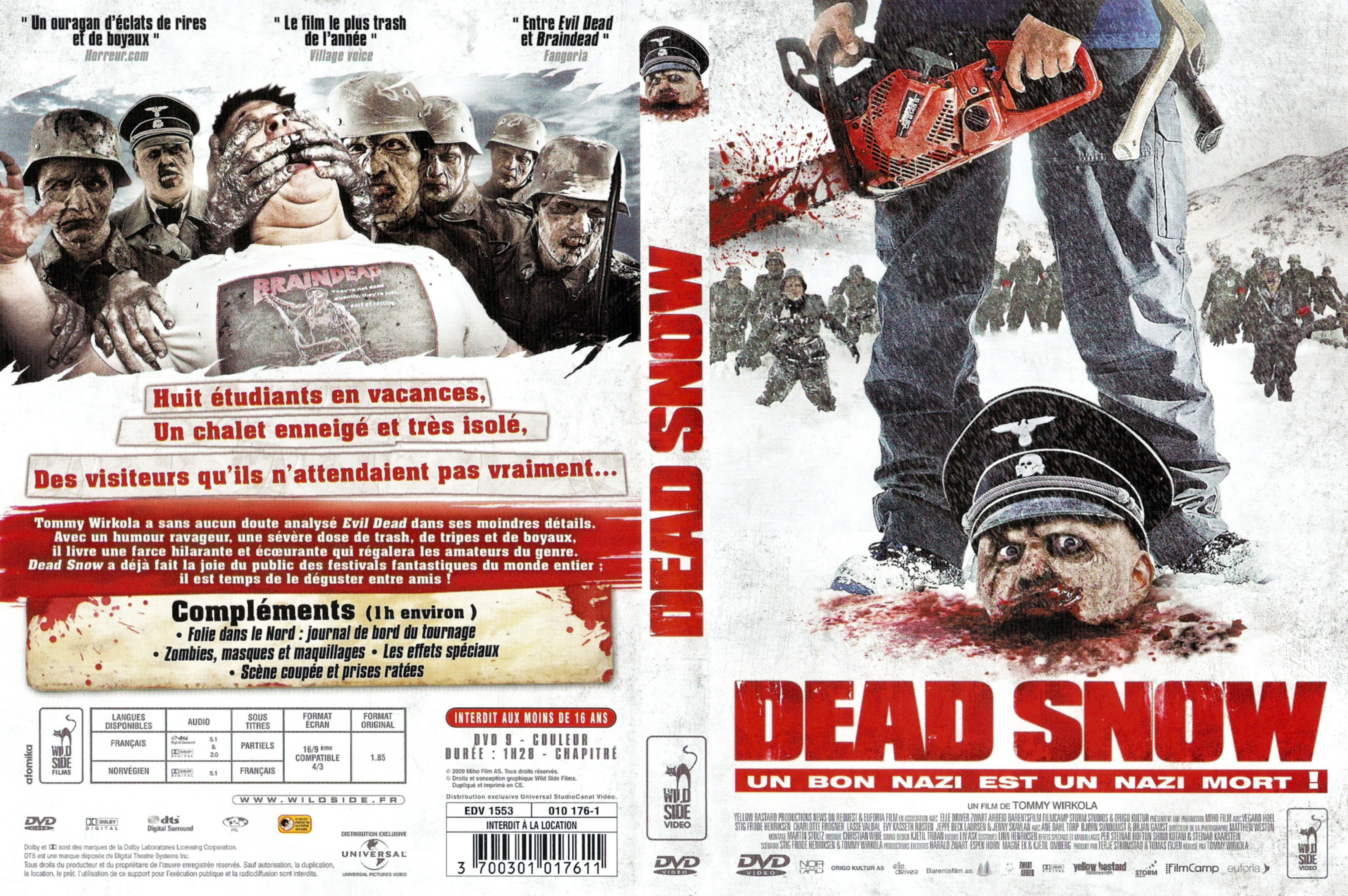Jaquette DVD Dead Snow