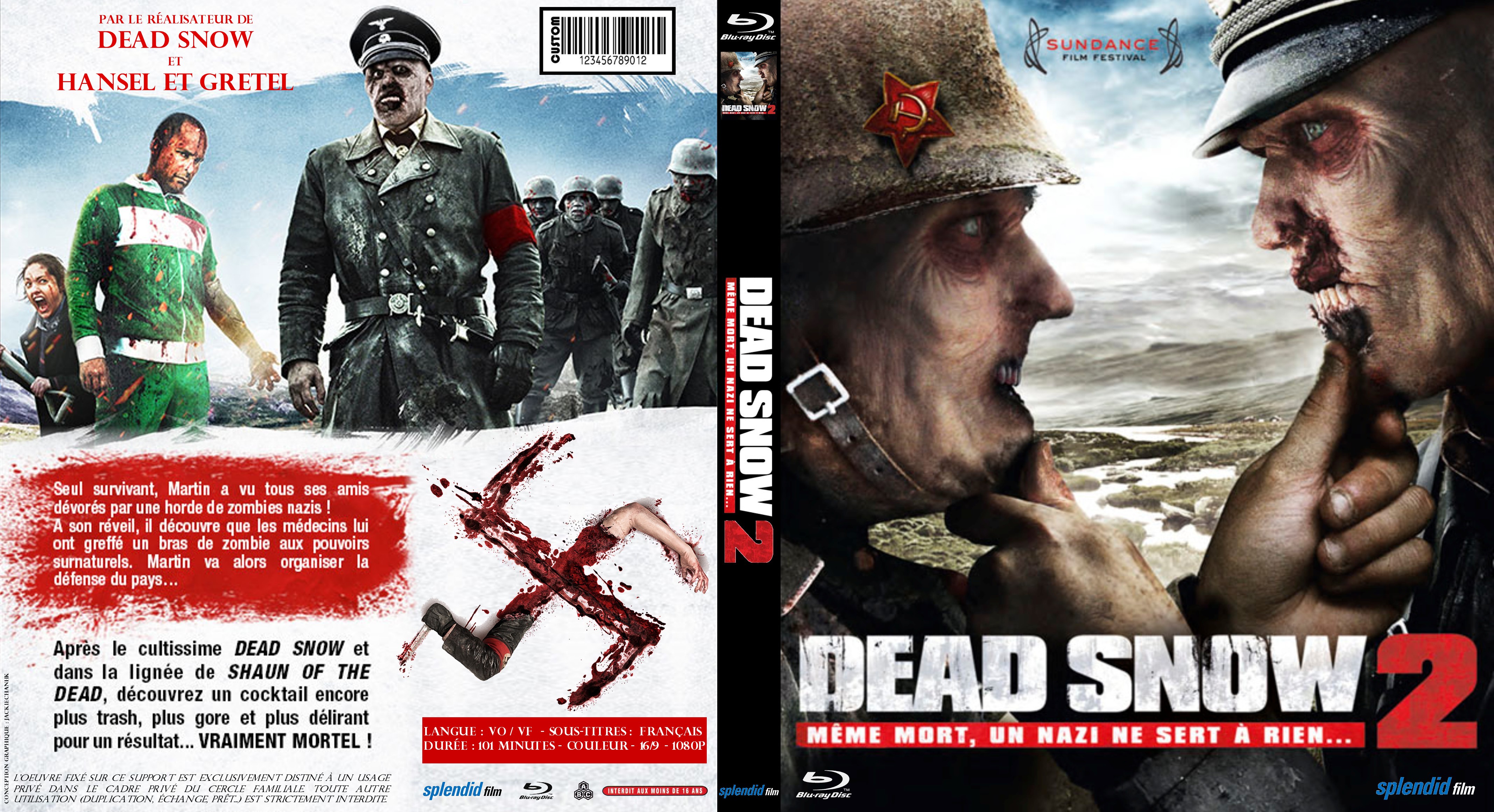 Jaquette DVD Dead Snow 2 custom (BLU-RAY)