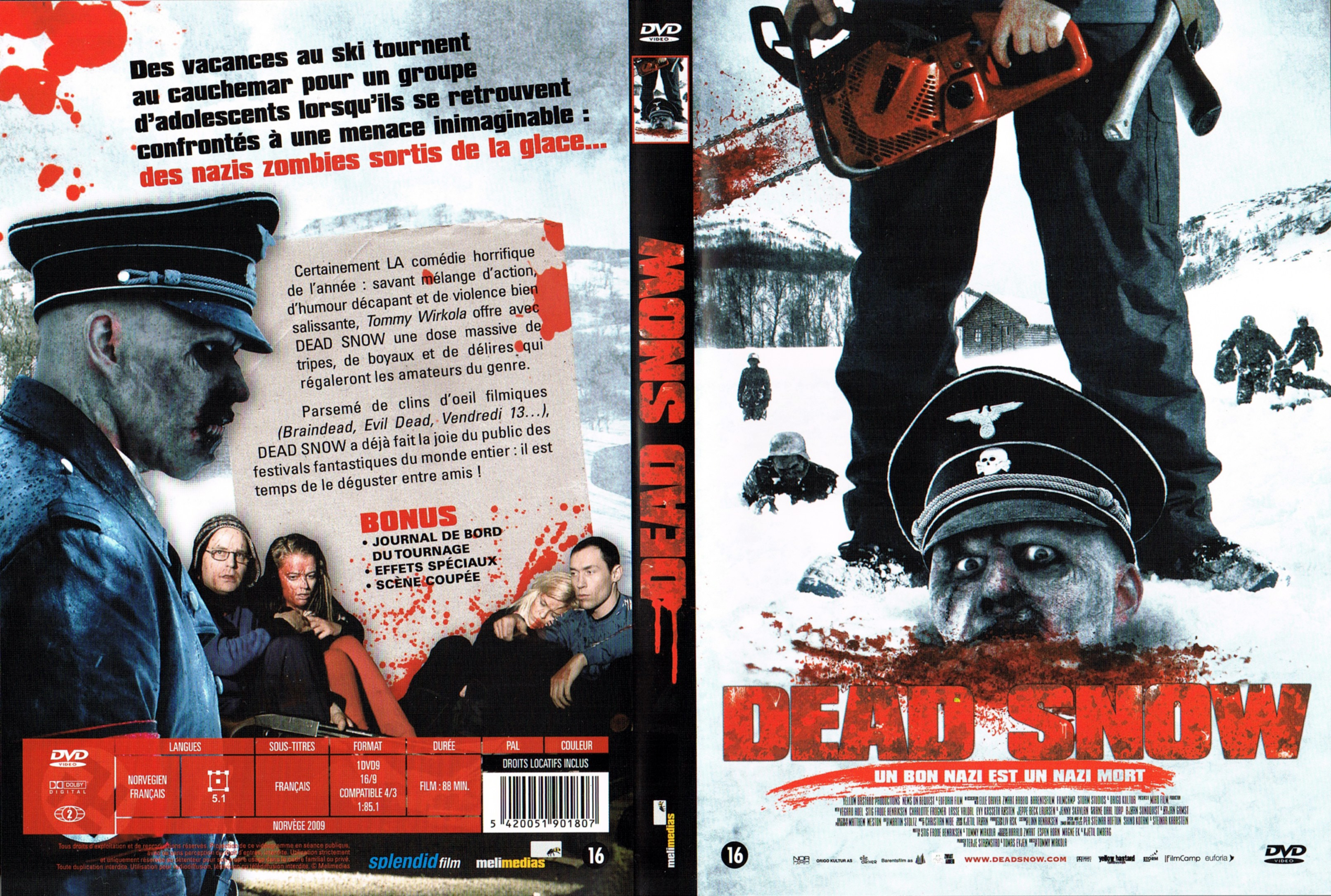 Jaquette DVD Dead Snow v2