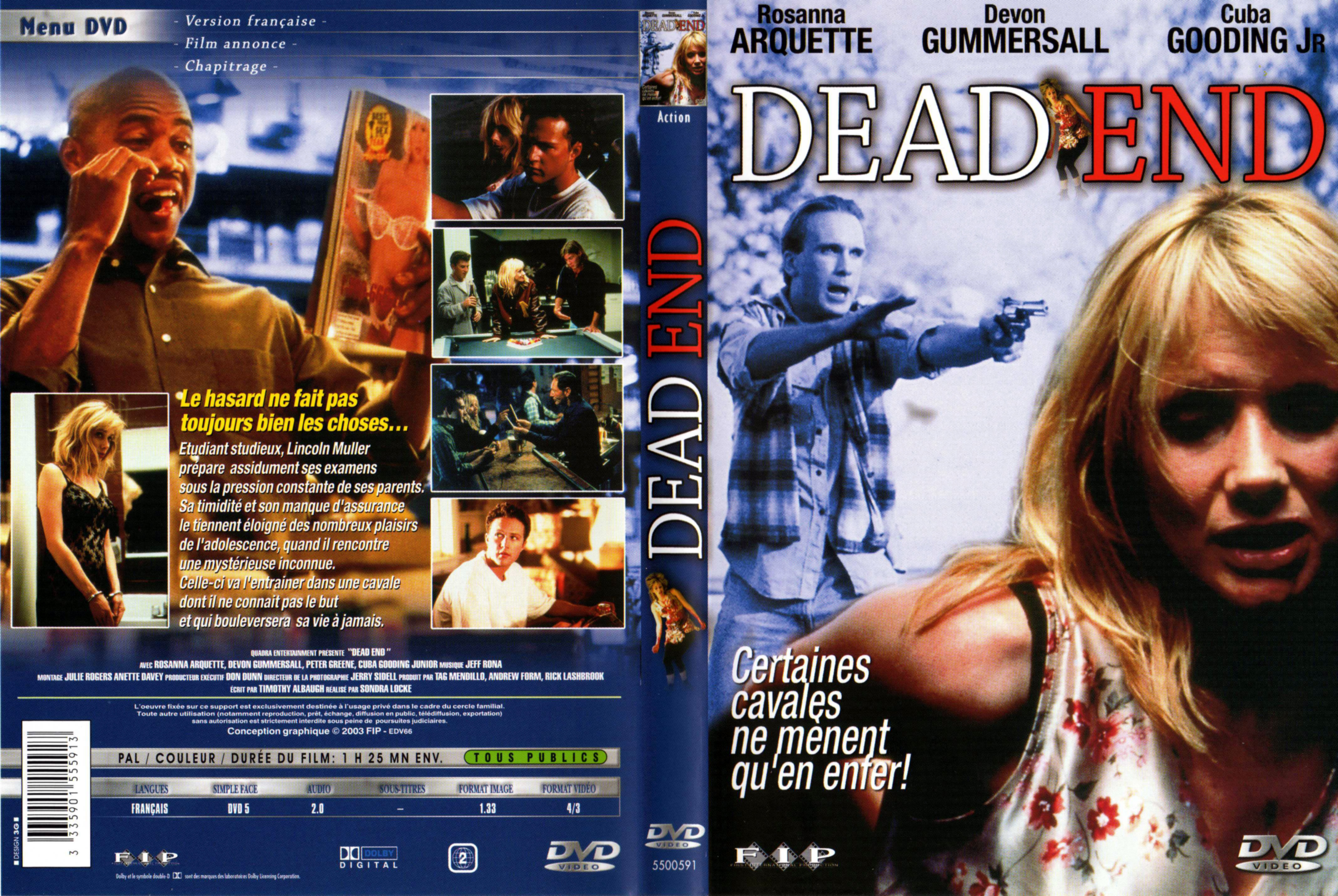 Jaquette DVD Dead end